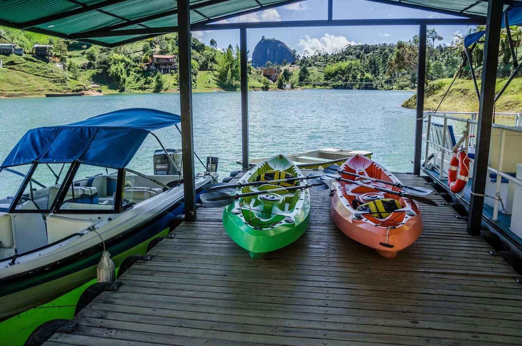 Fishing in Hotel Santa Maria de las Aguas Peñol