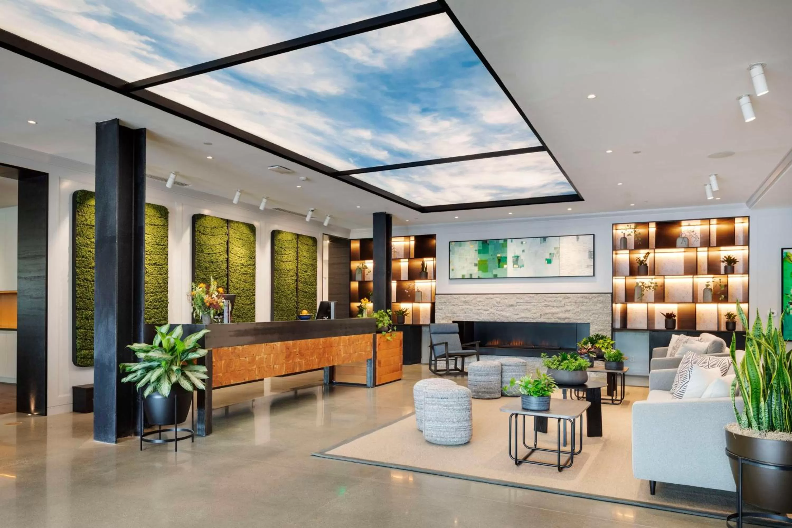 Lobby or reception in Canopy By Hilton Portland Waterfront