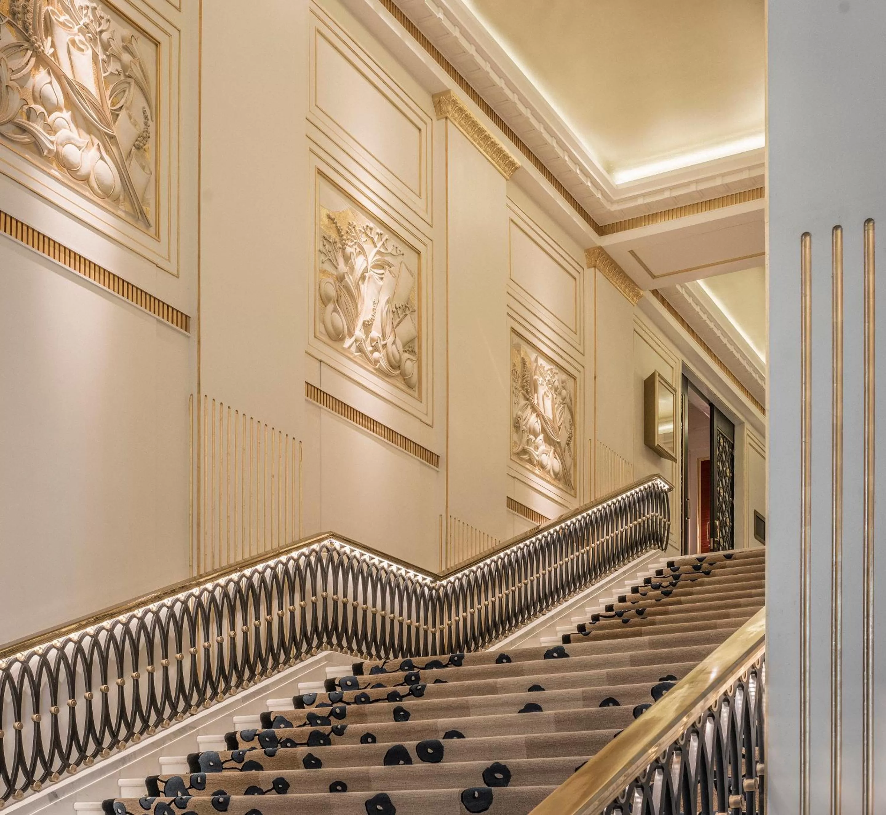 Decorative detail in Four Seasons Hotel Jakarta