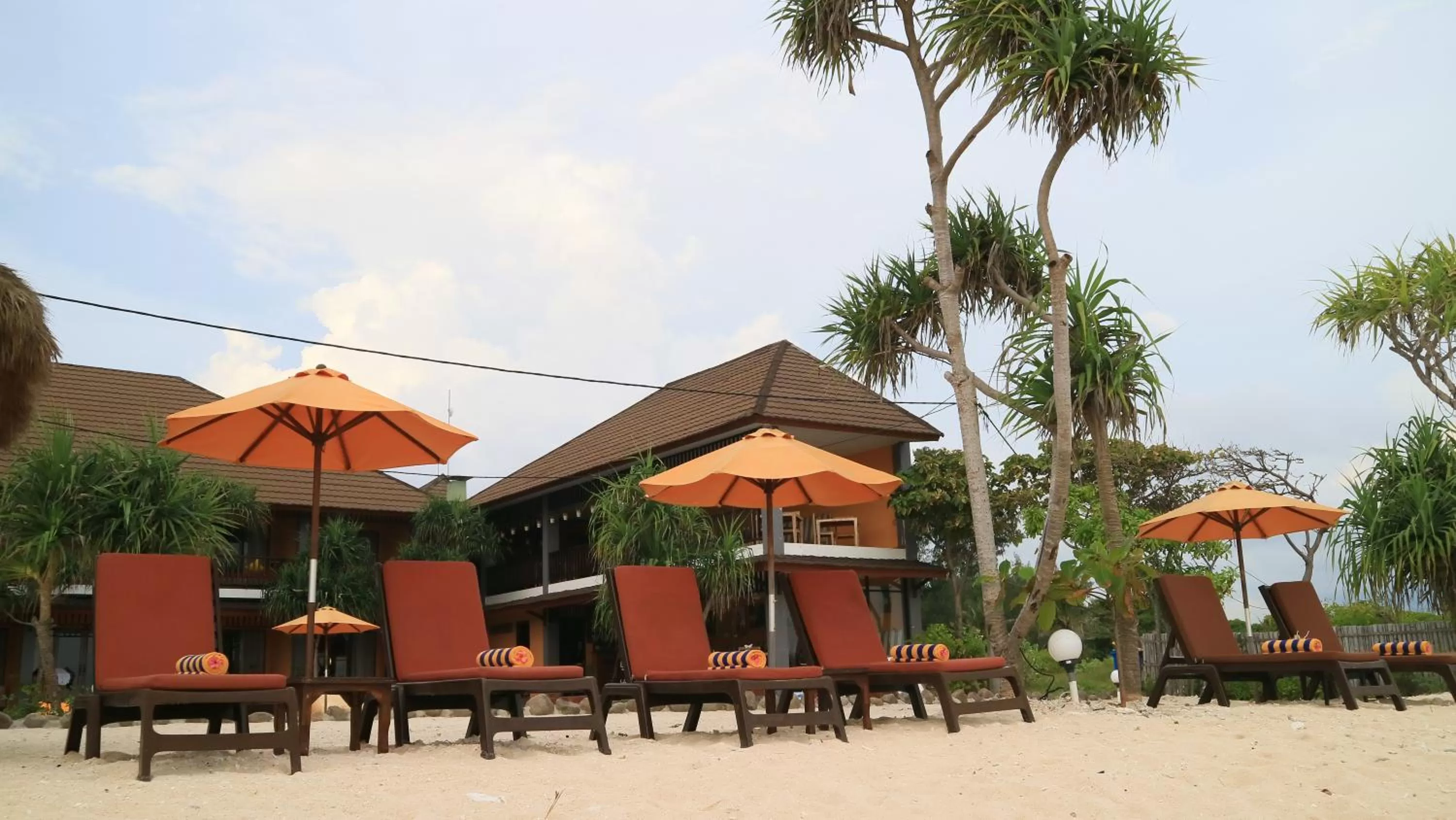 Property Building in Sunset House Gili Meno