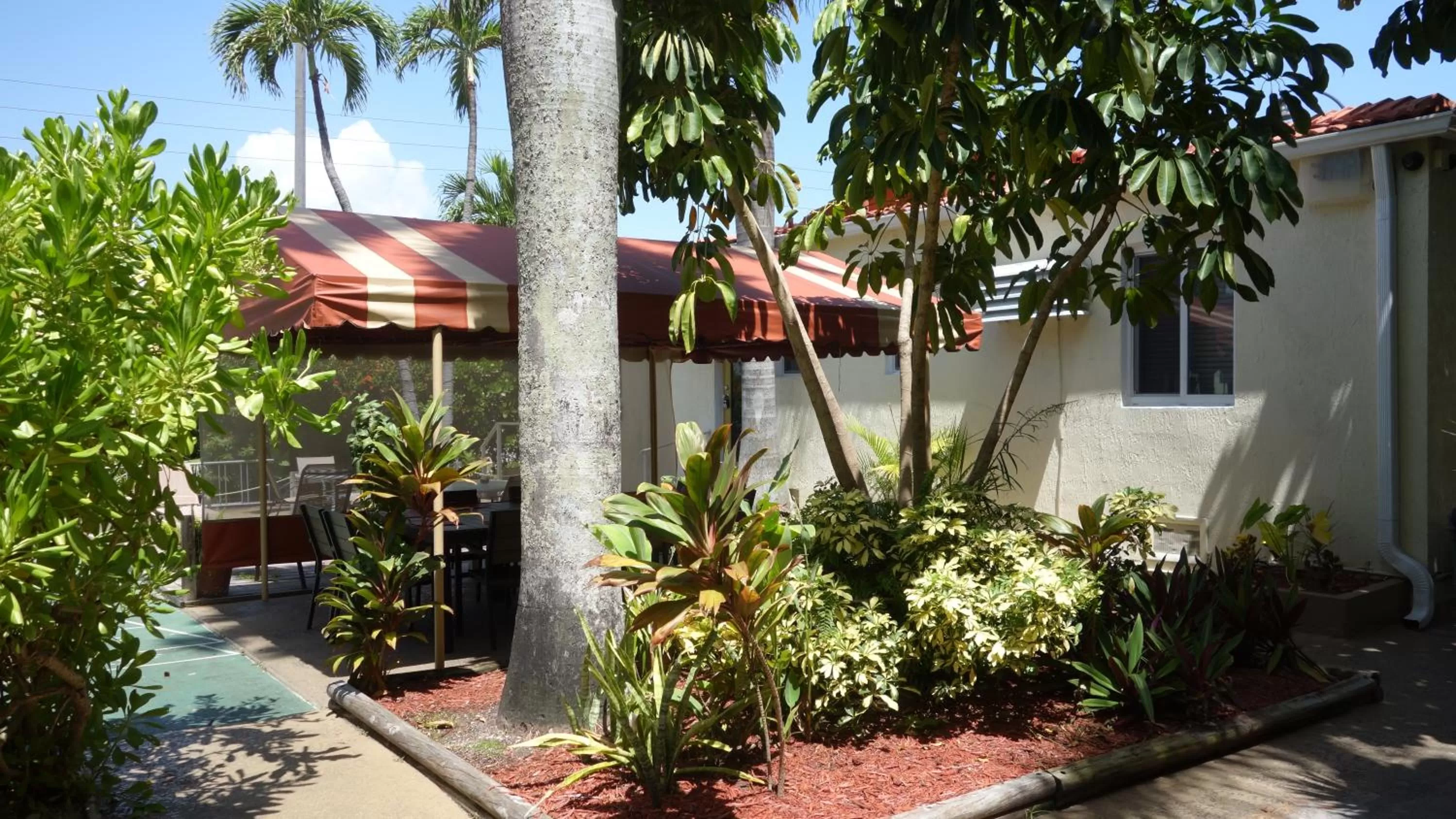 Patio in Ocean Drive Villas