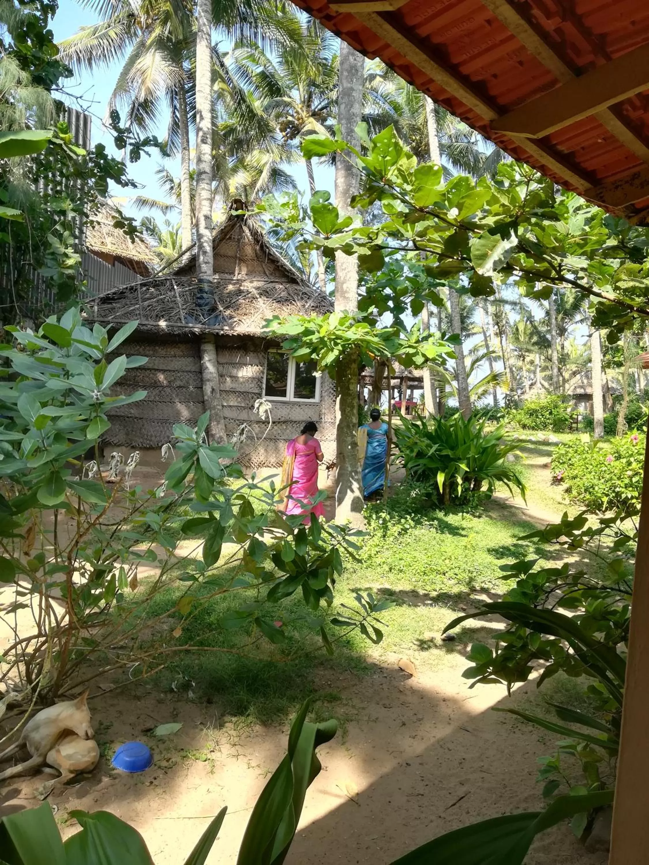 Staff, Property Building in Sukriti beach Resort