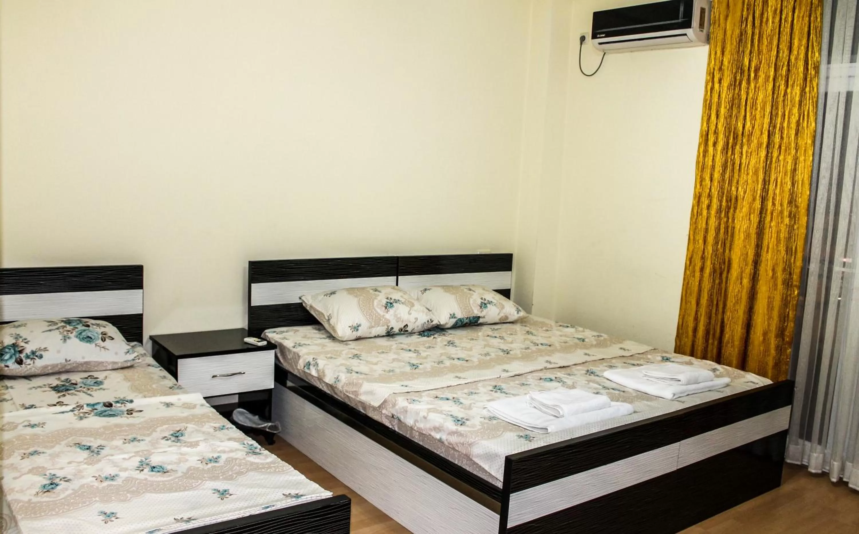 Bed in Hotel Eurasia