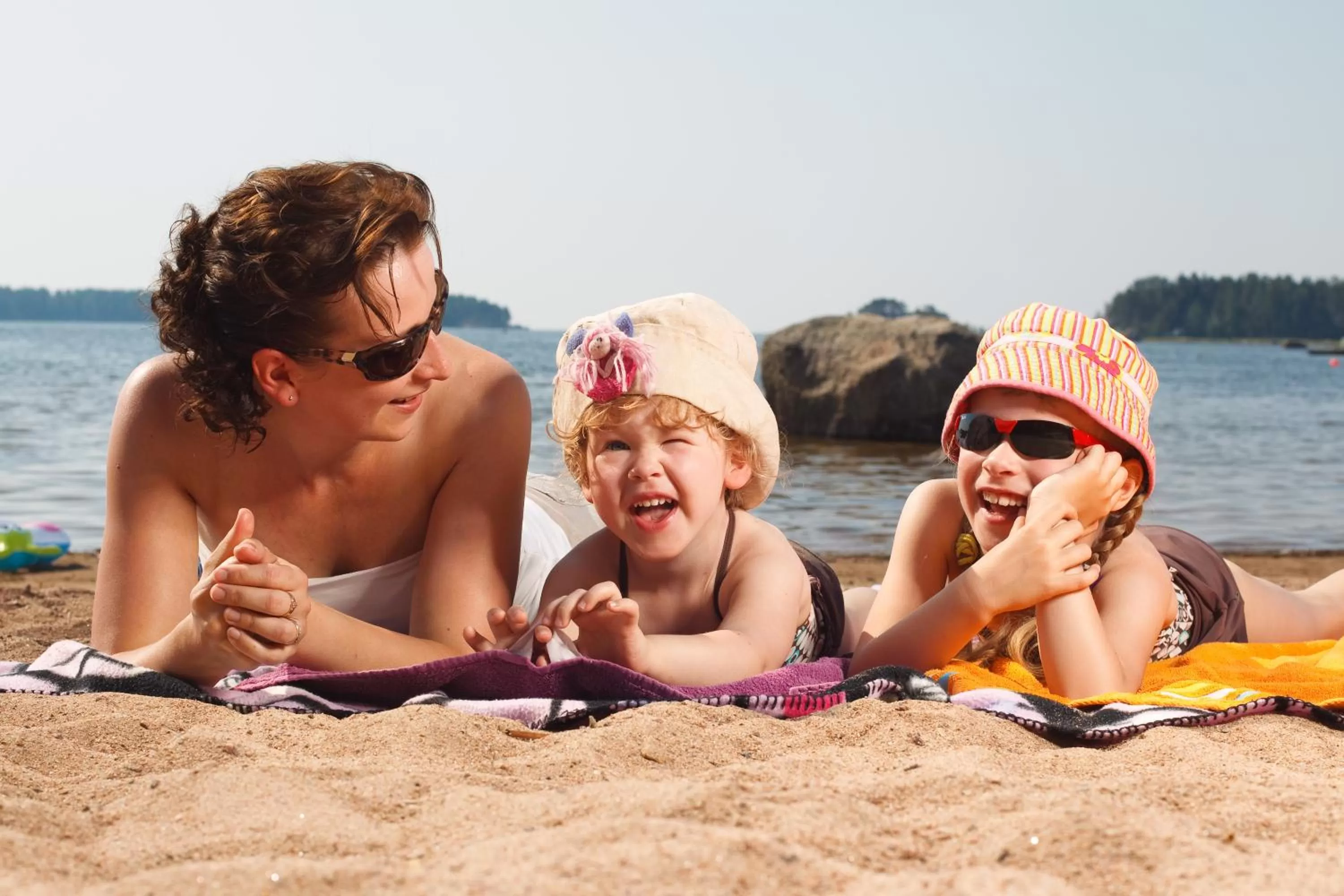 People in Santalahti Resort Cottages & Villas