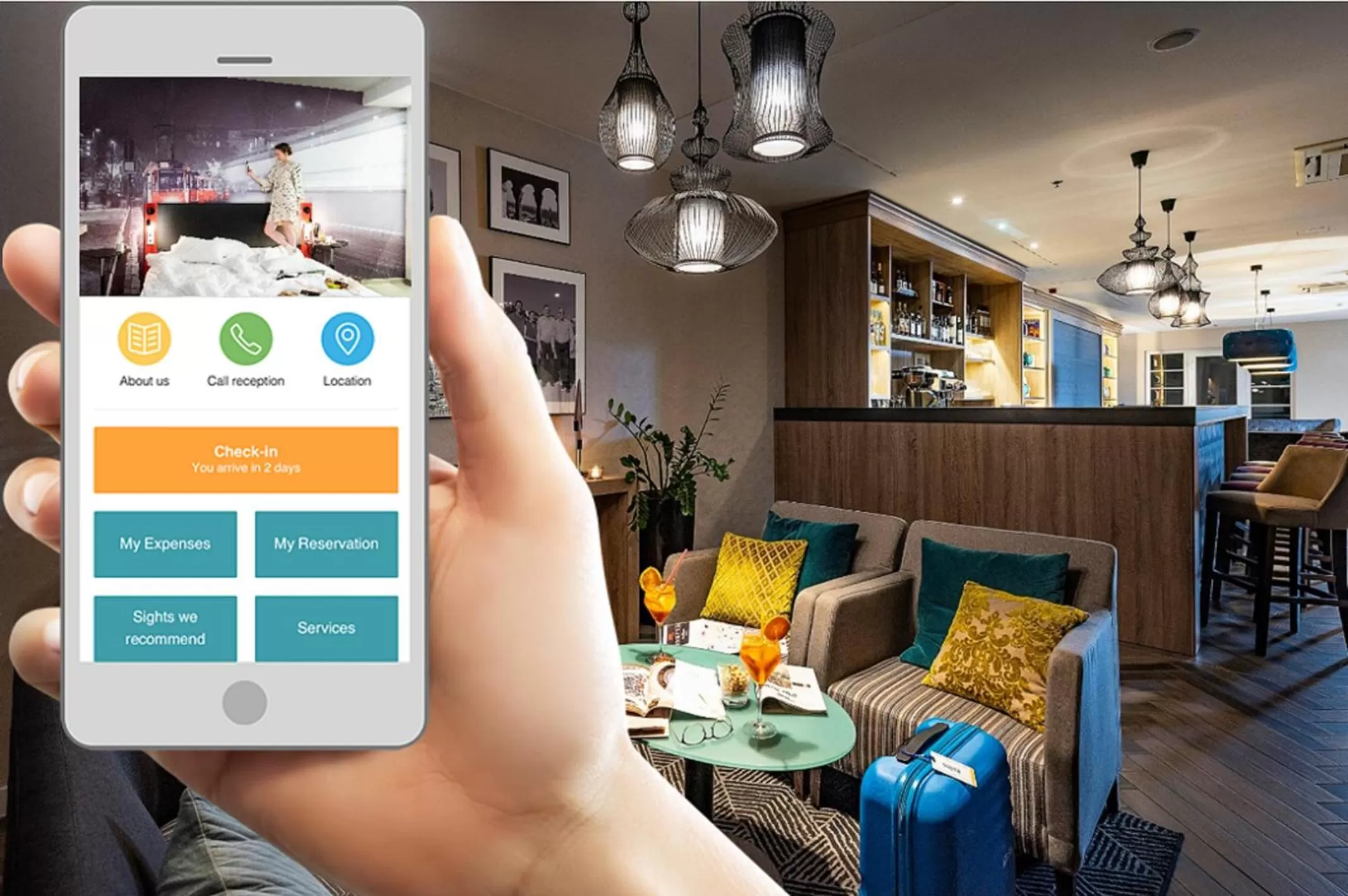 Restaurant/places to eat in Three Corners Lifestyle Hotel