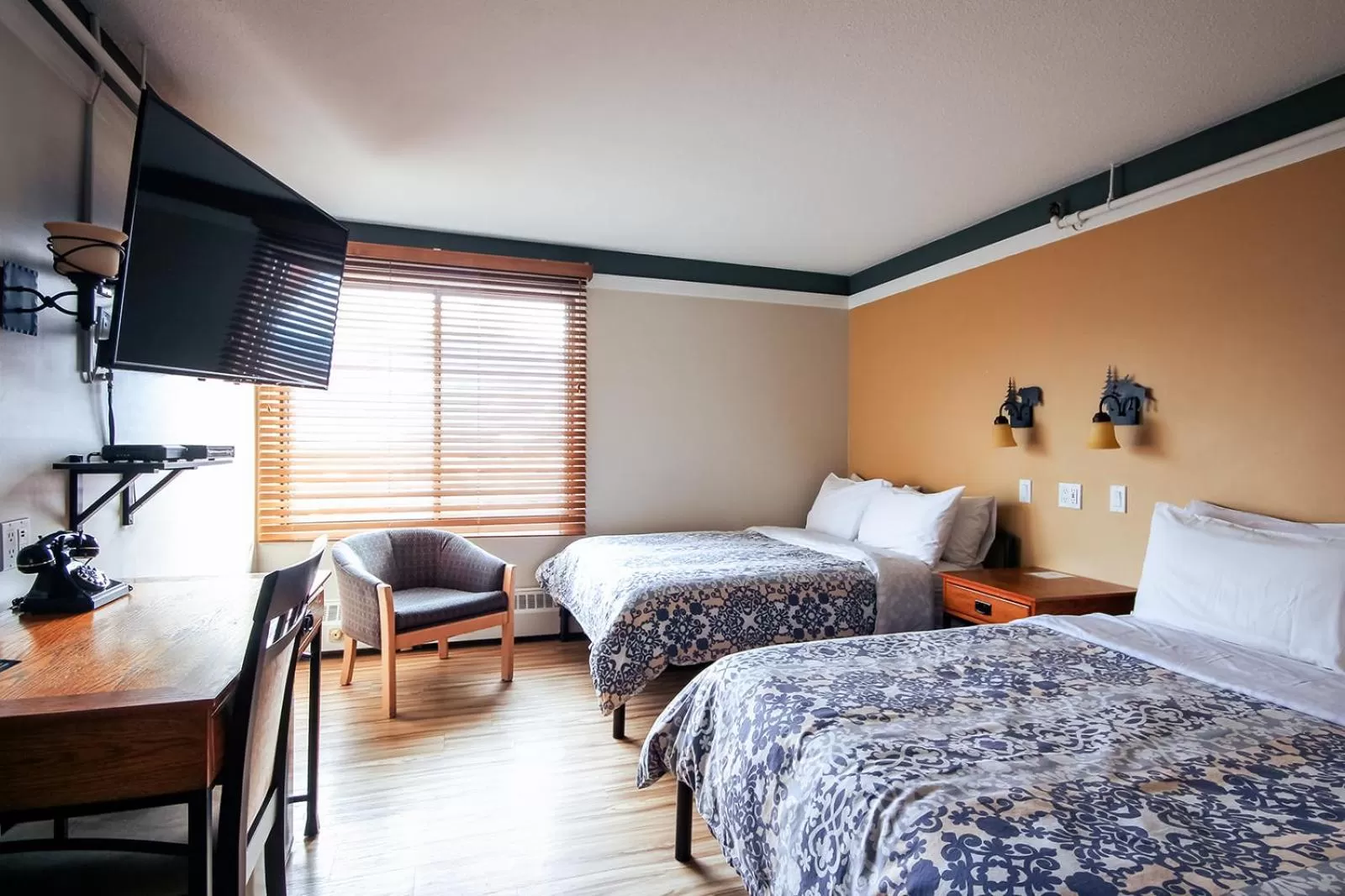 TV and multimedia, Bed in Astoria Hotel