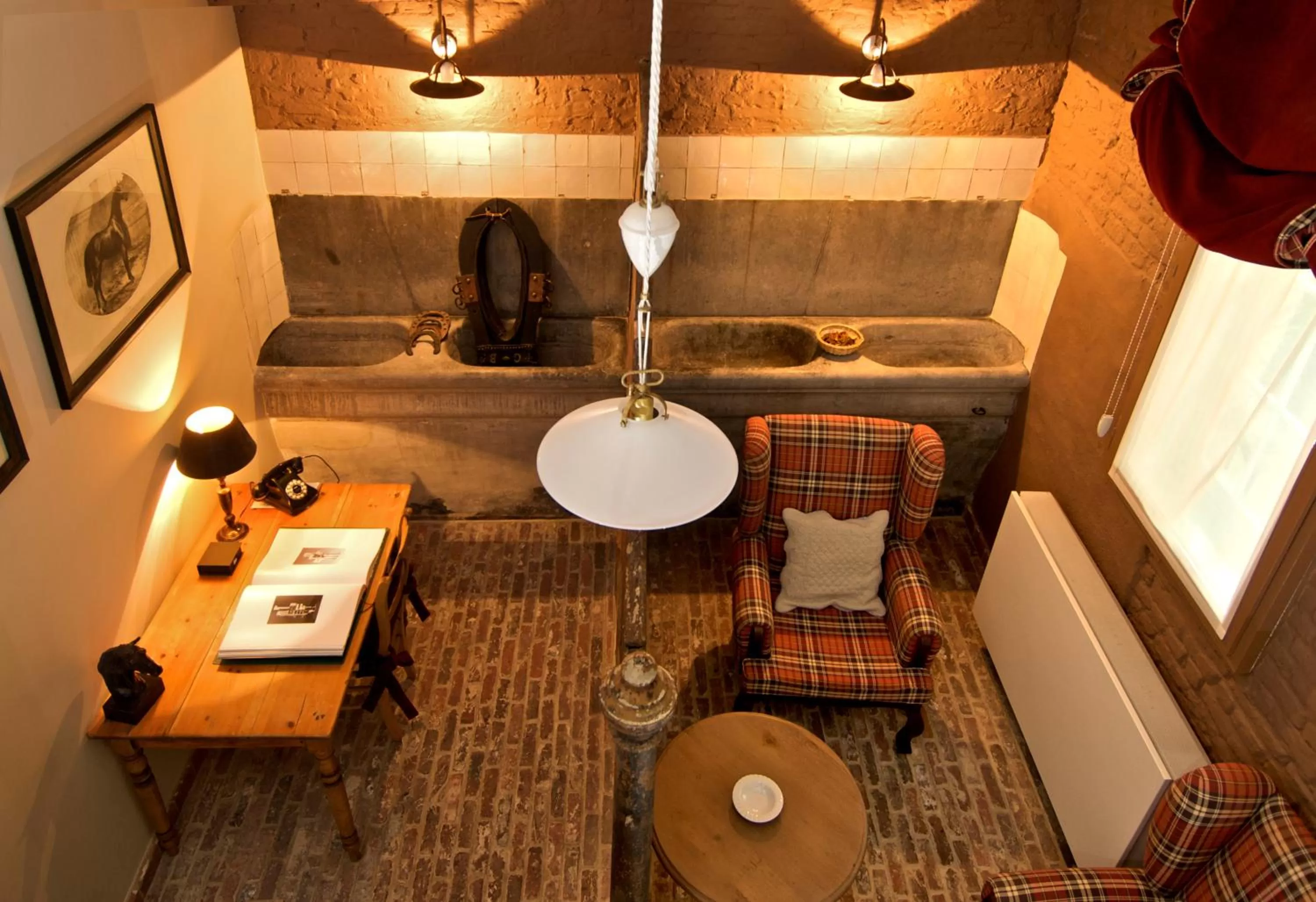 Seating area in Hotel Jan Brito