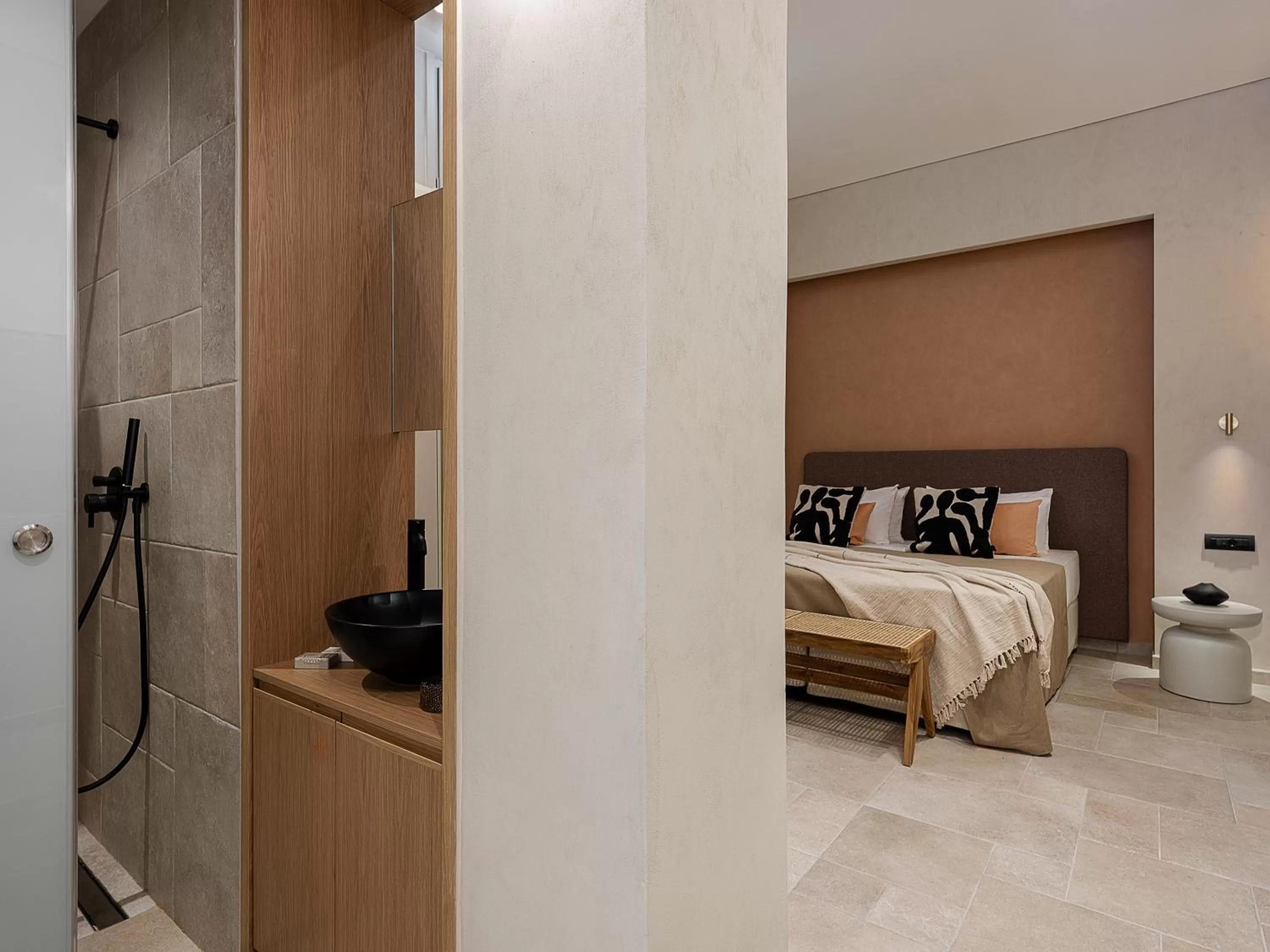 Bathroom, Bed in Casa Modiano Boutique