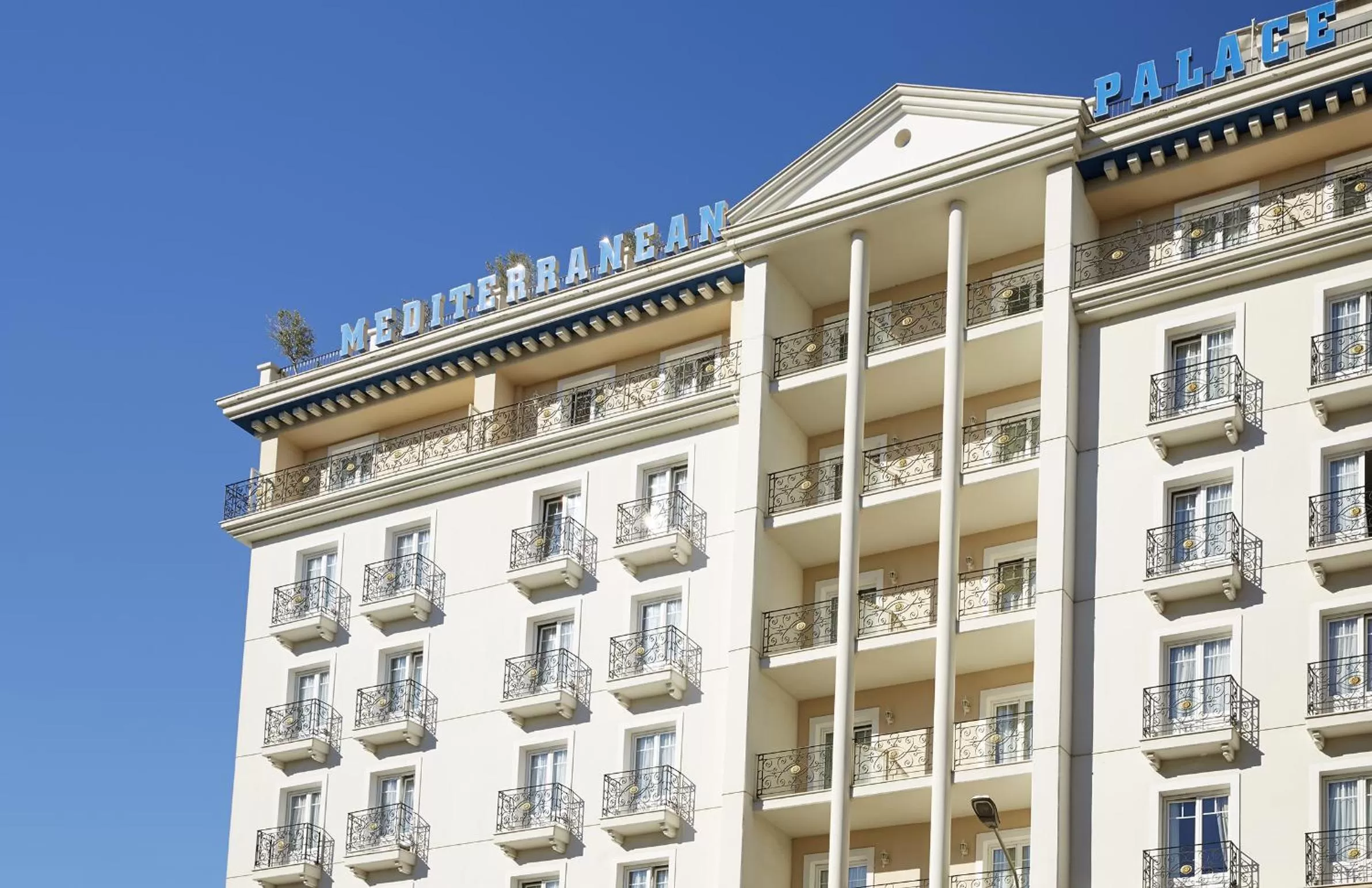 Property building in Mediterranean Palace