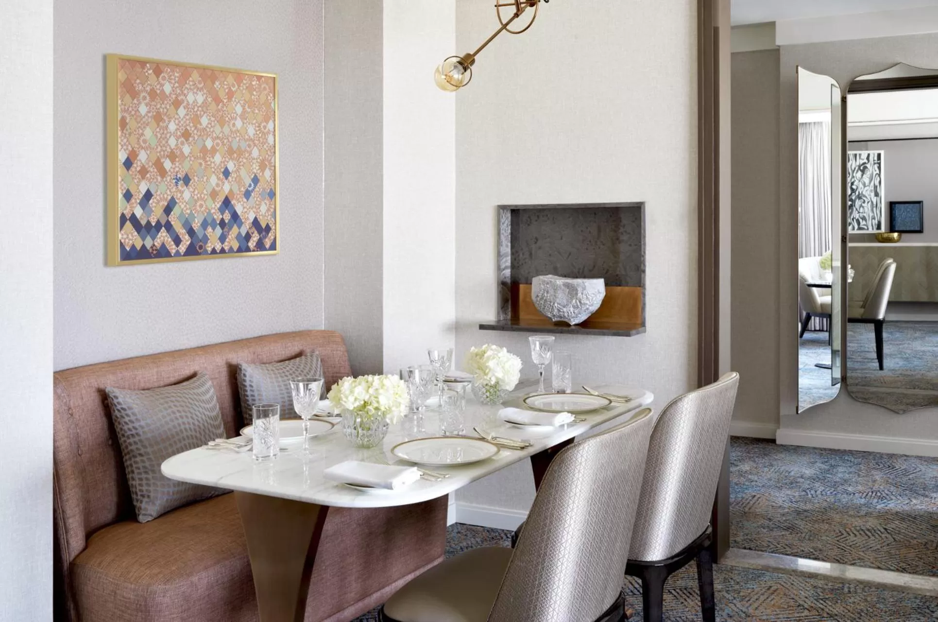 Dining area in Four Seasons Hotel Riyadh