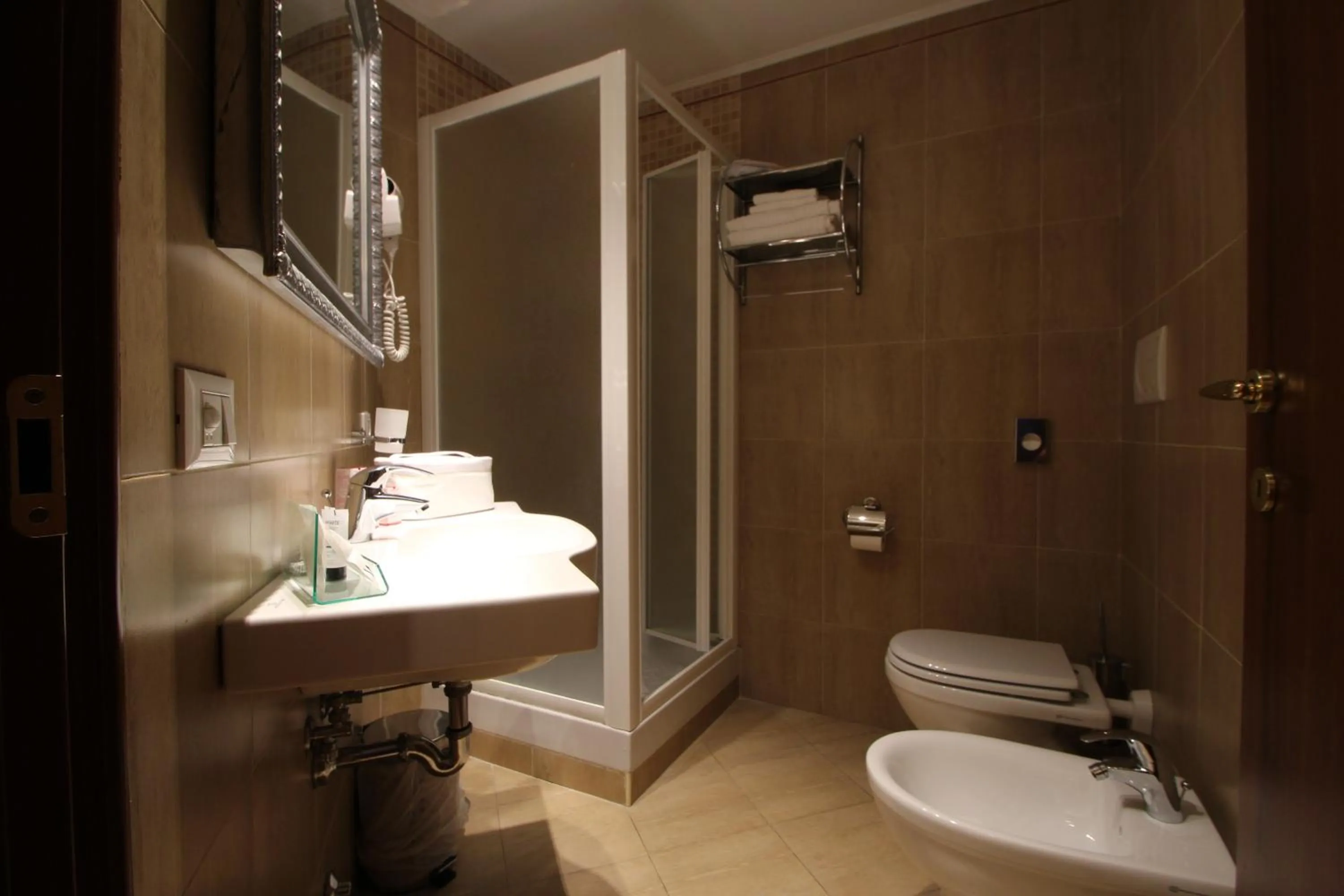 Bathroom in Locanda Navona