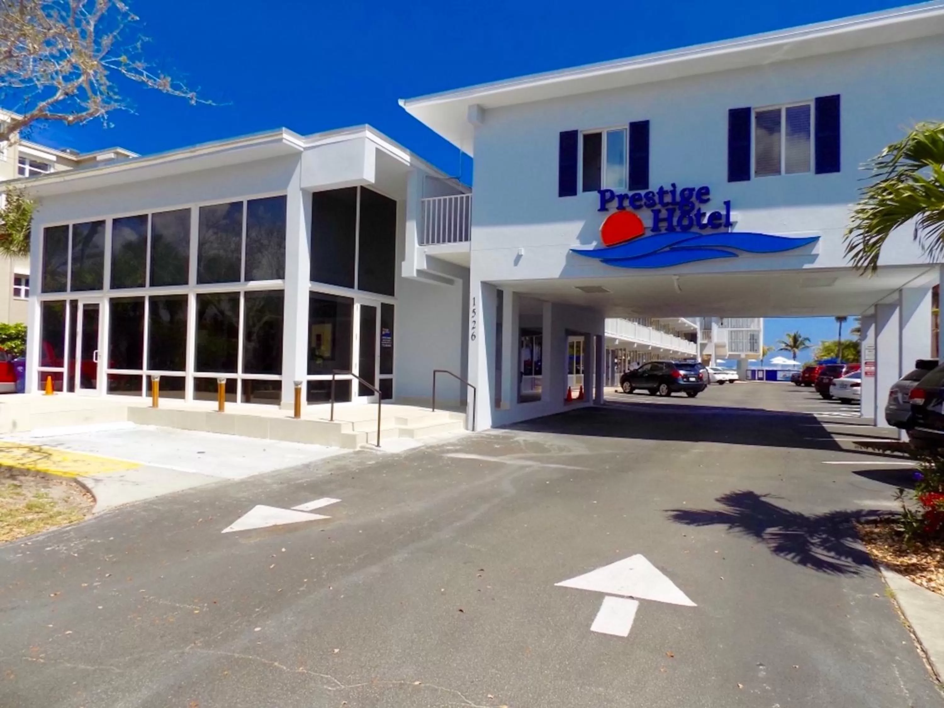 Facade/entrance in Prestige Hotel Vero Beach