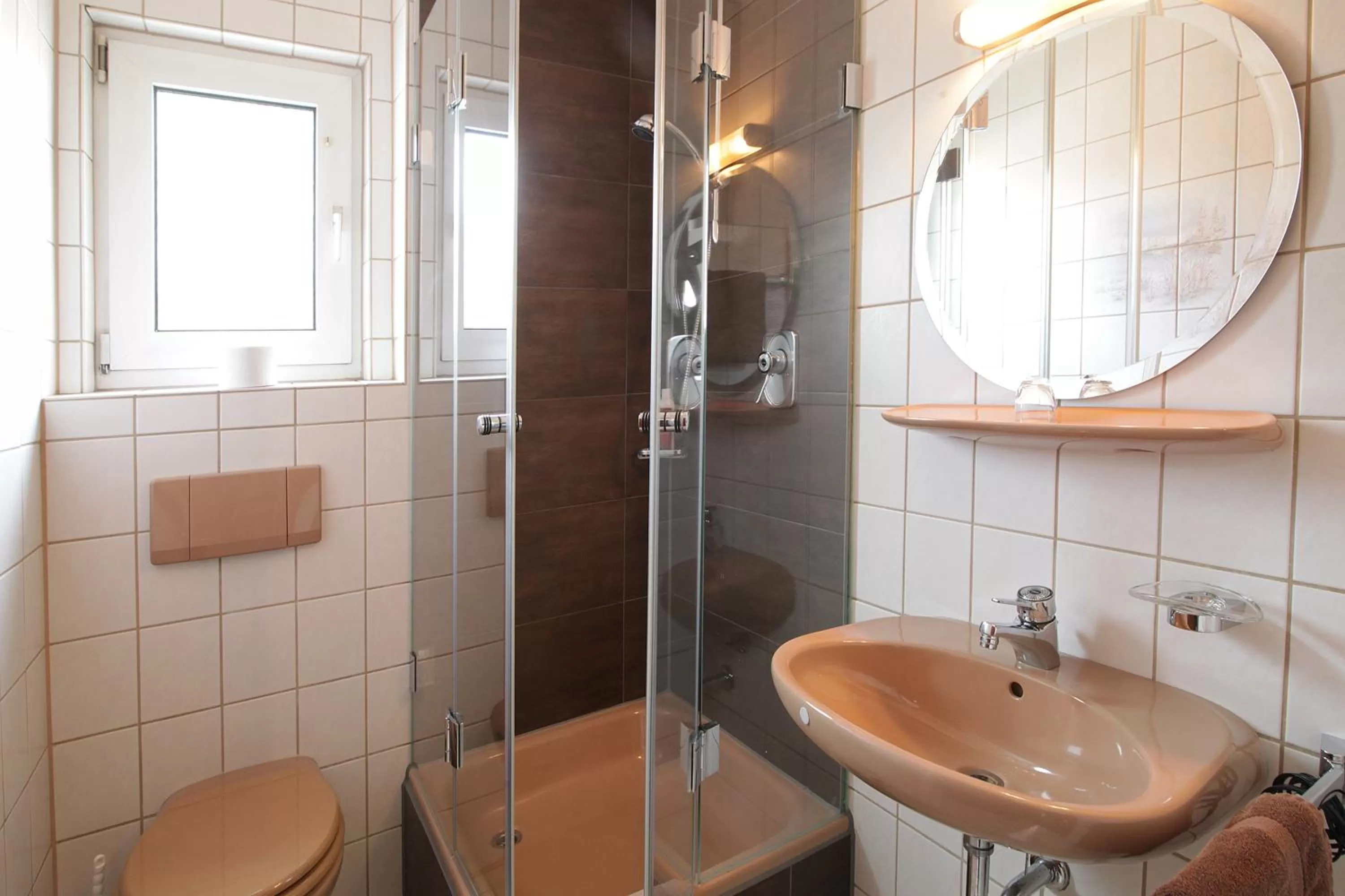 Bathroom in Hotel und Gasthof Ritter St. Georg