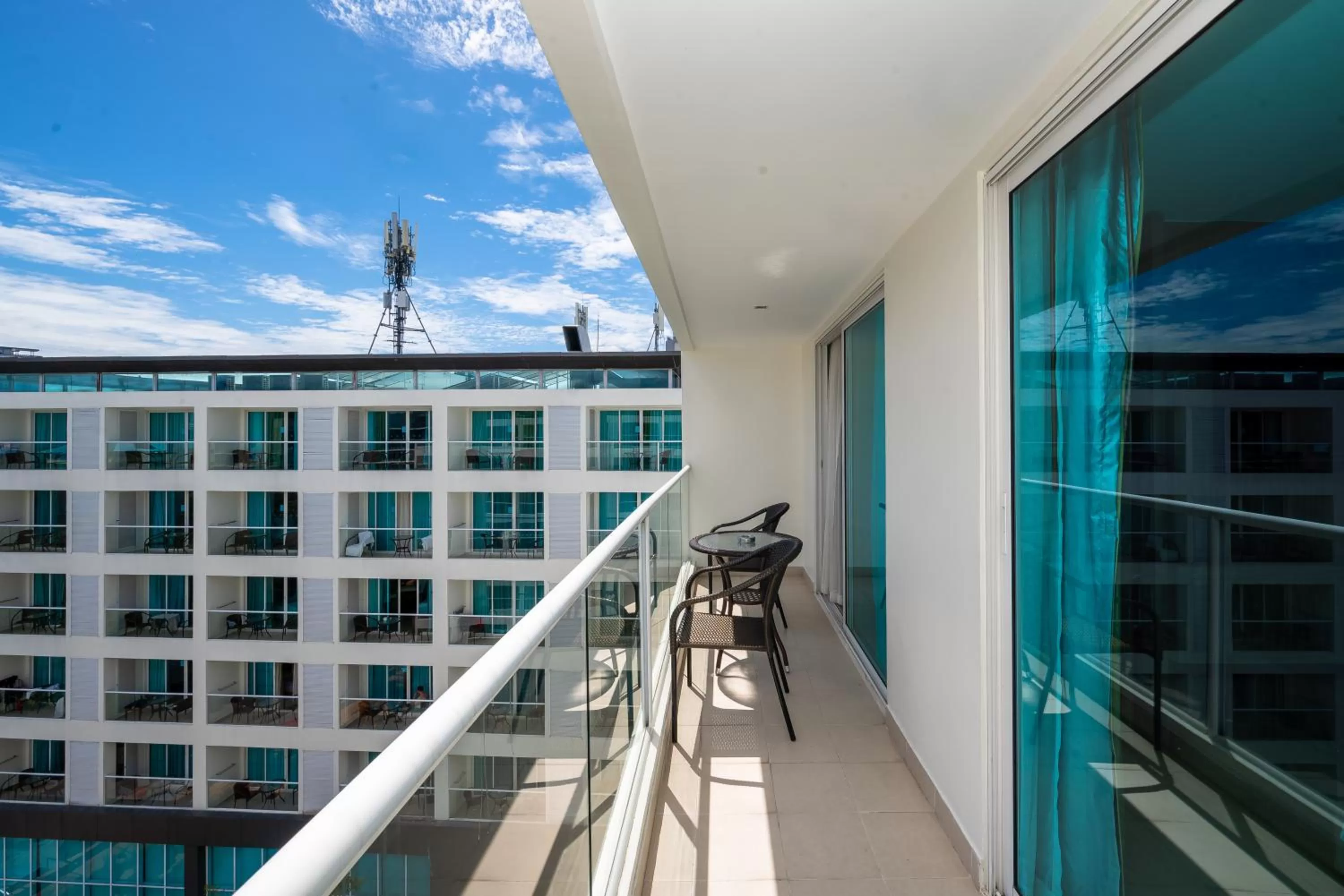 Balcony/Terrace in Centara Pattaya Hotel