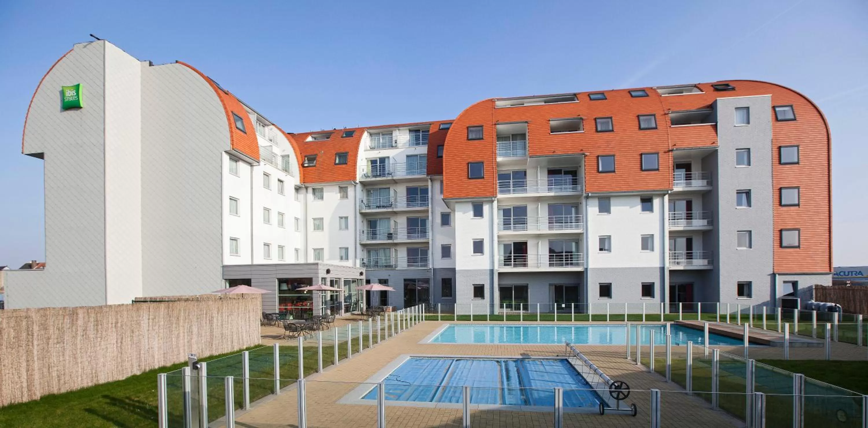Aqua park in ibis Styles Zeebrugge