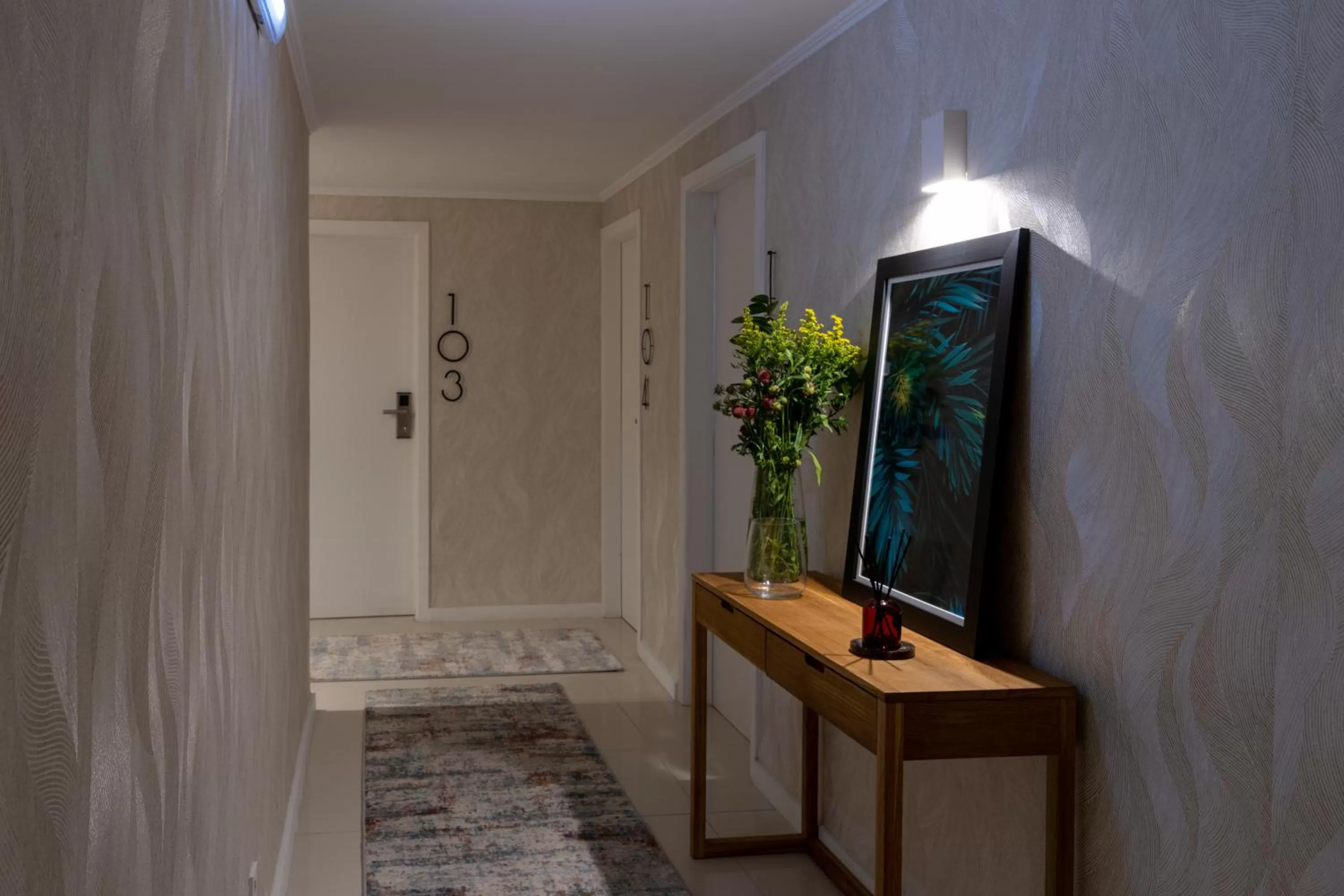 Decorative detail in Bossa & Bed Hostel