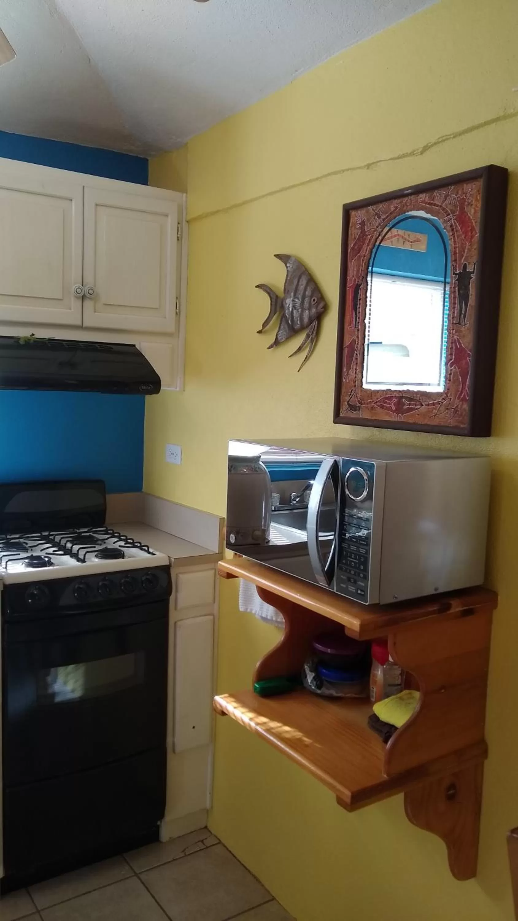 Kitchen or kitchenette in Coco Cabanas Loreto