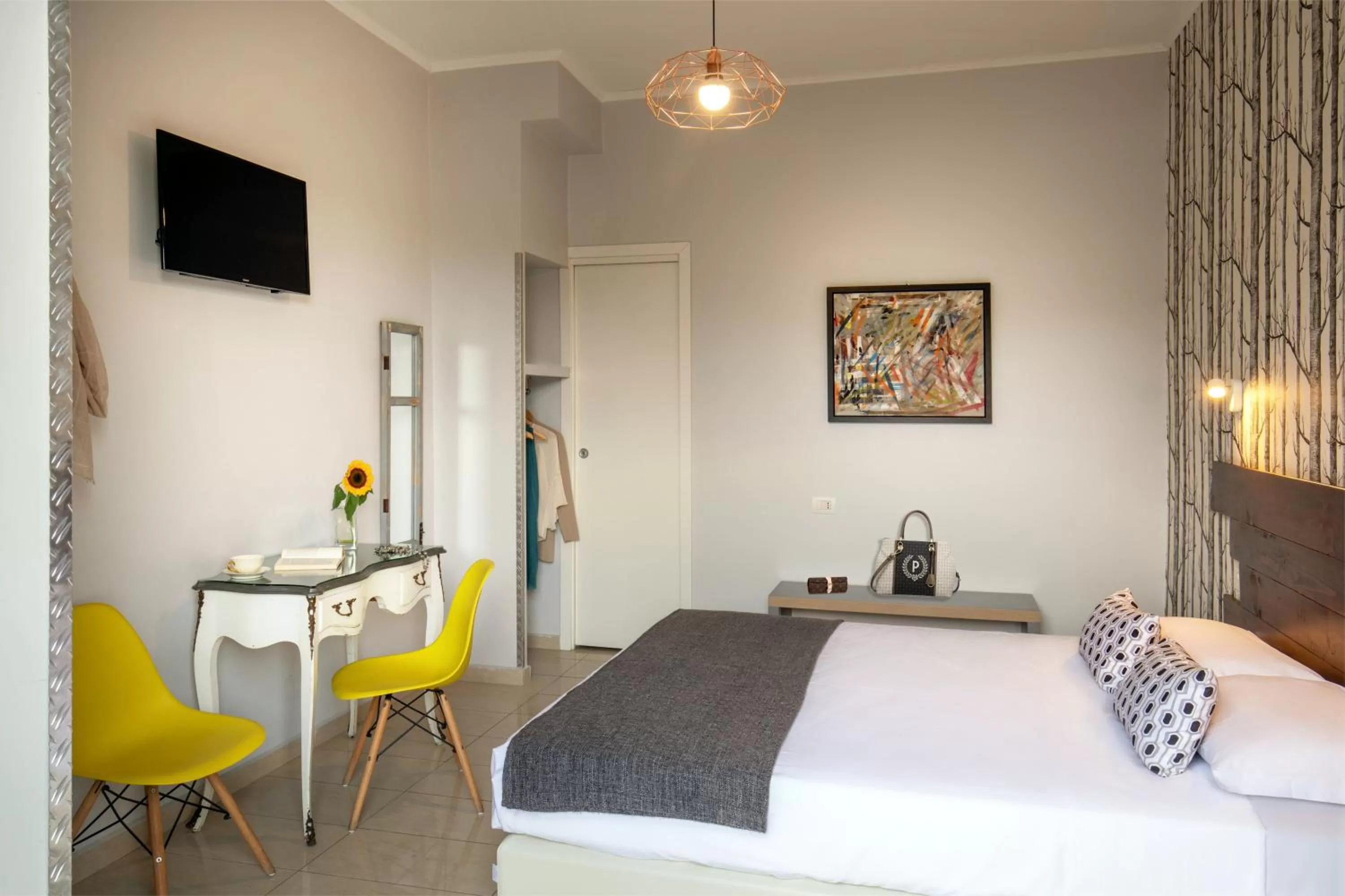 Bed in Urban Garden Hotel