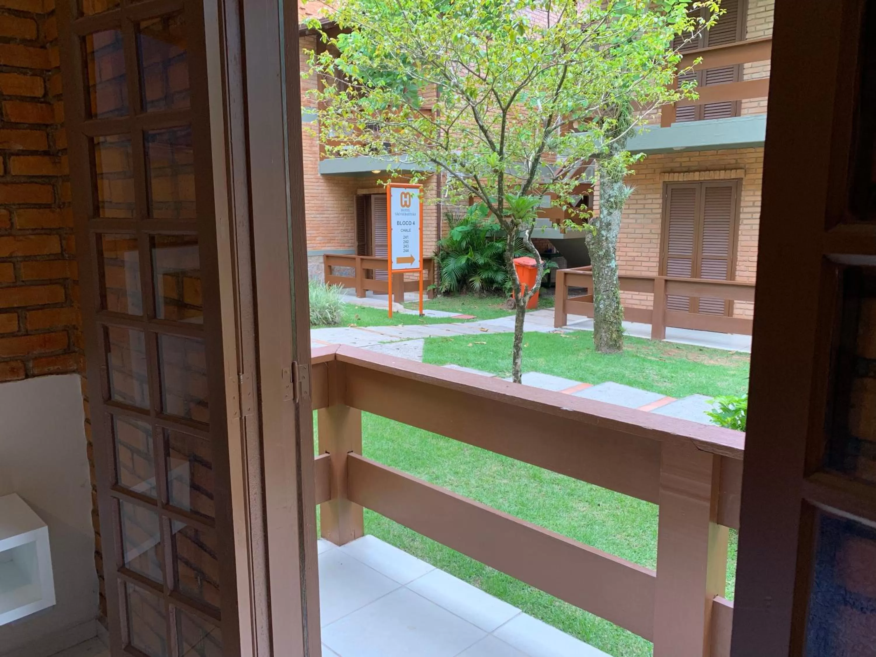 Garden view in Hotel São Sebastião da Praia