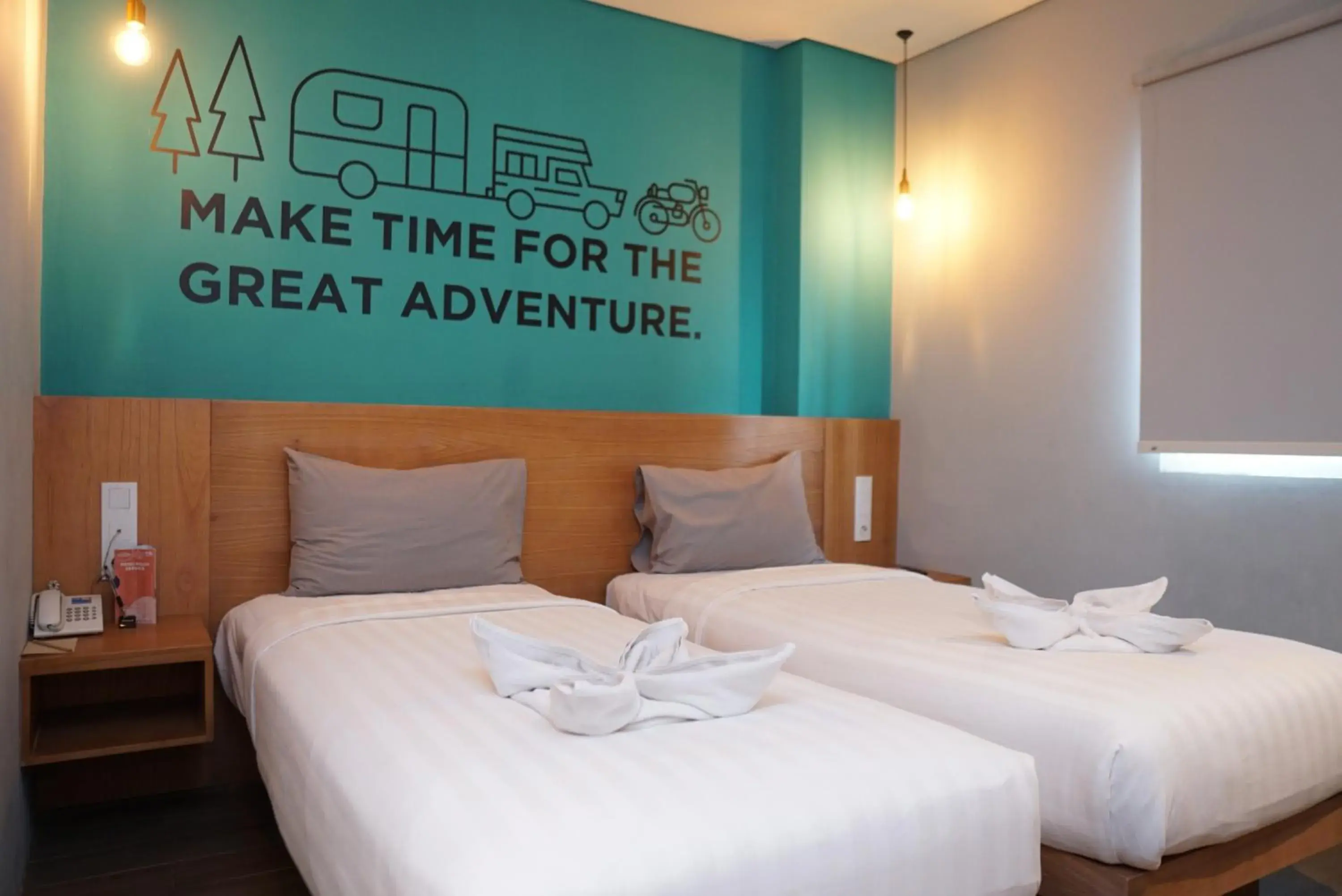 Double or Twin Room with Spa Access in Radja Art and Boutique Hotel Simpang Lima Double or Twin Room with Spa Access in Radja Art and Boutique Hotel Simpang Lima