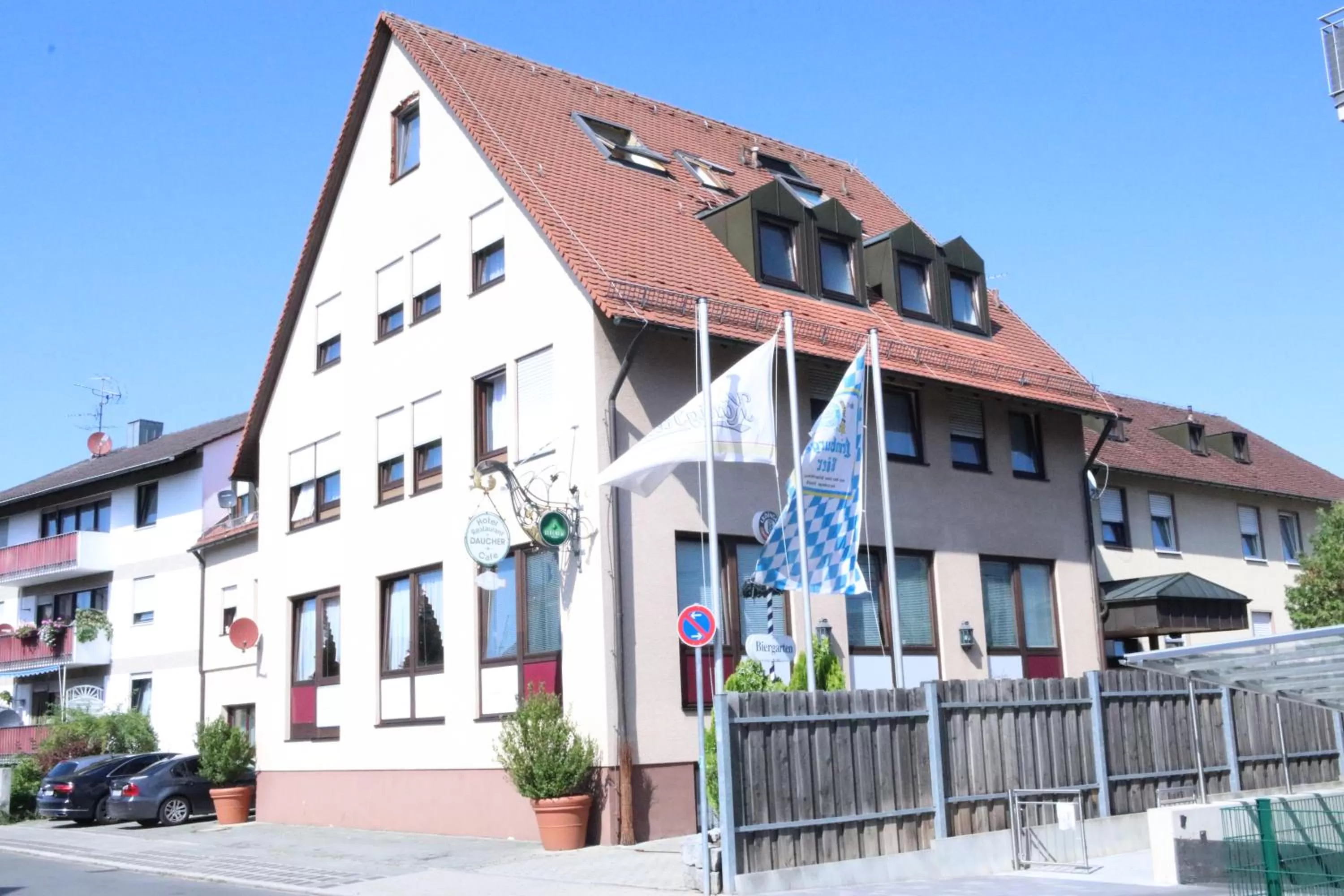 Property building in Hotel Daucher
