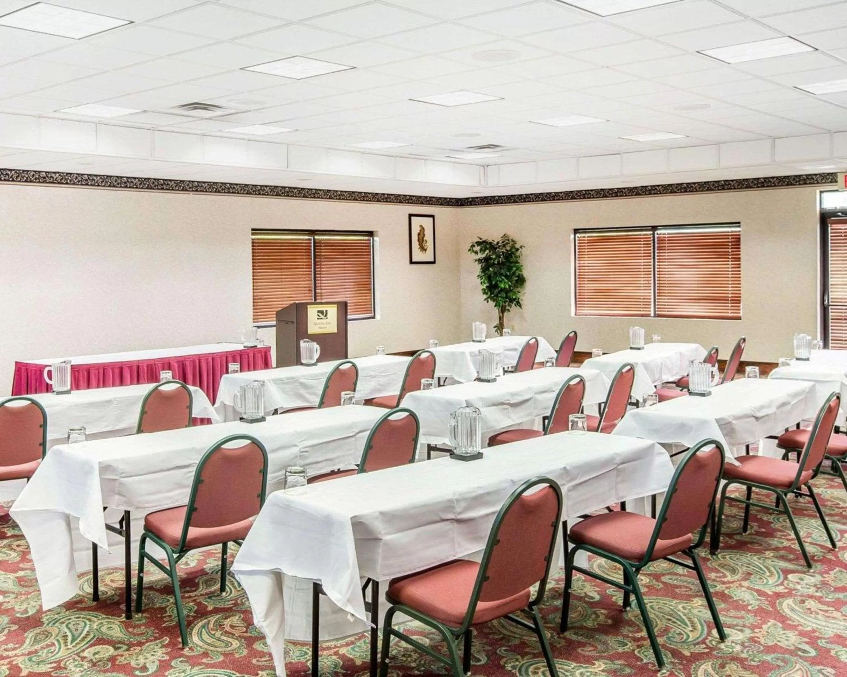 On site in Quality Inn Macon West