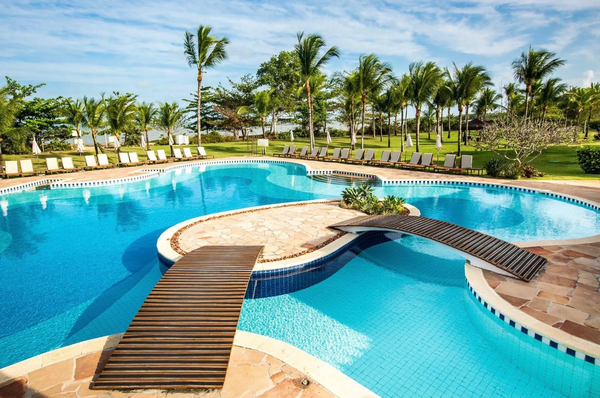 Garden view in Vila Angatu Eco Resort & SPA