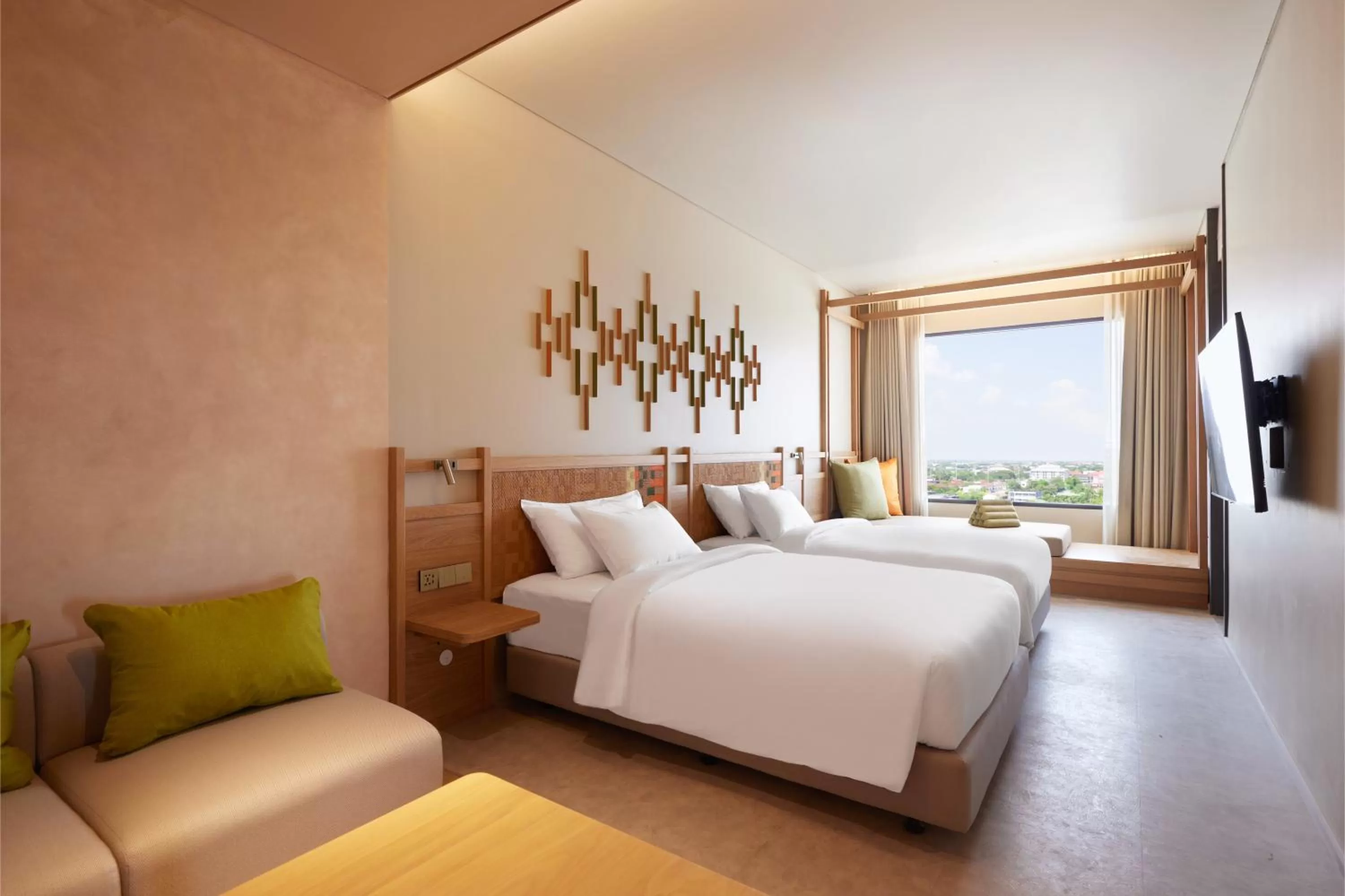 Bedroom, Bed in Centara Korat