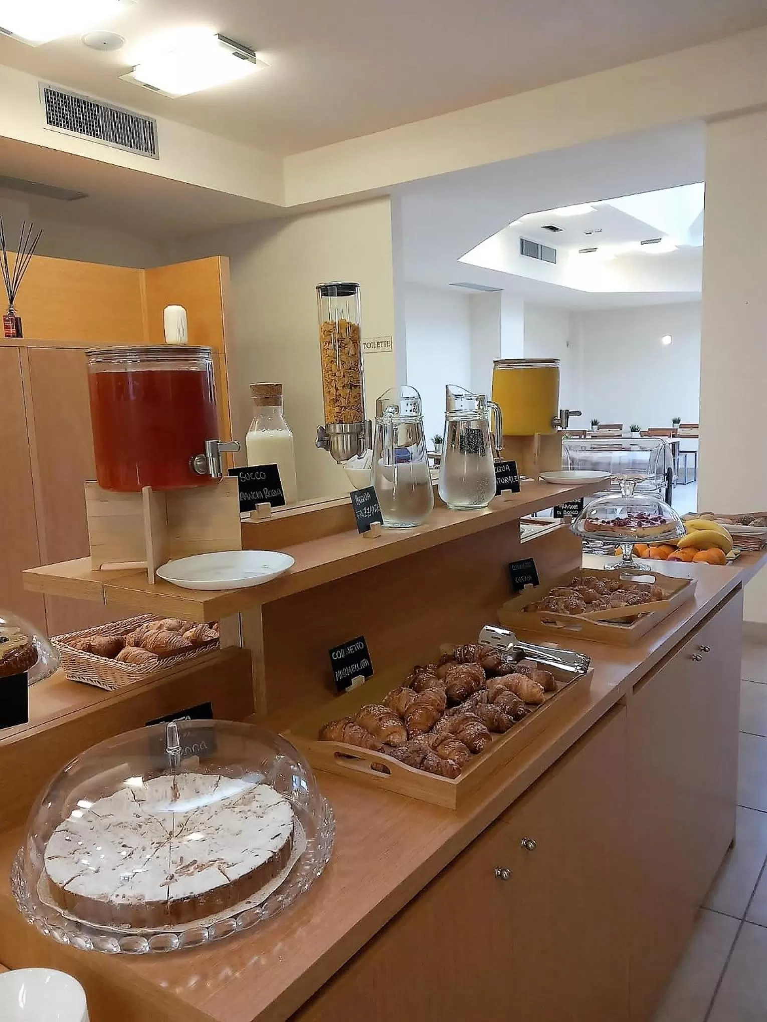 Breakfast in Hotel Grecale - Venturina Terme