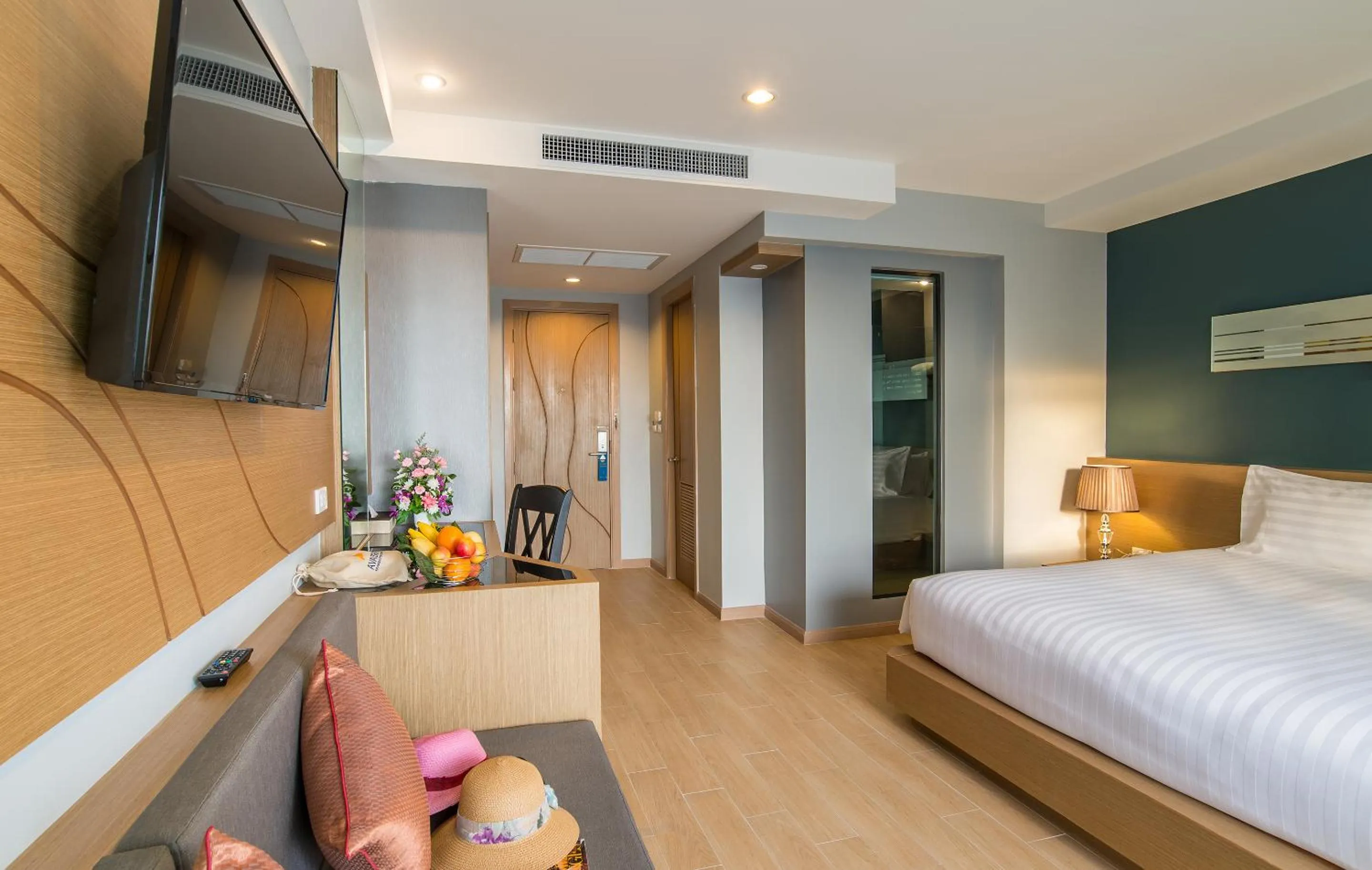 Photo of the whole room, Bed in AVA SEA Resort Krabi, Ao Nang Beach