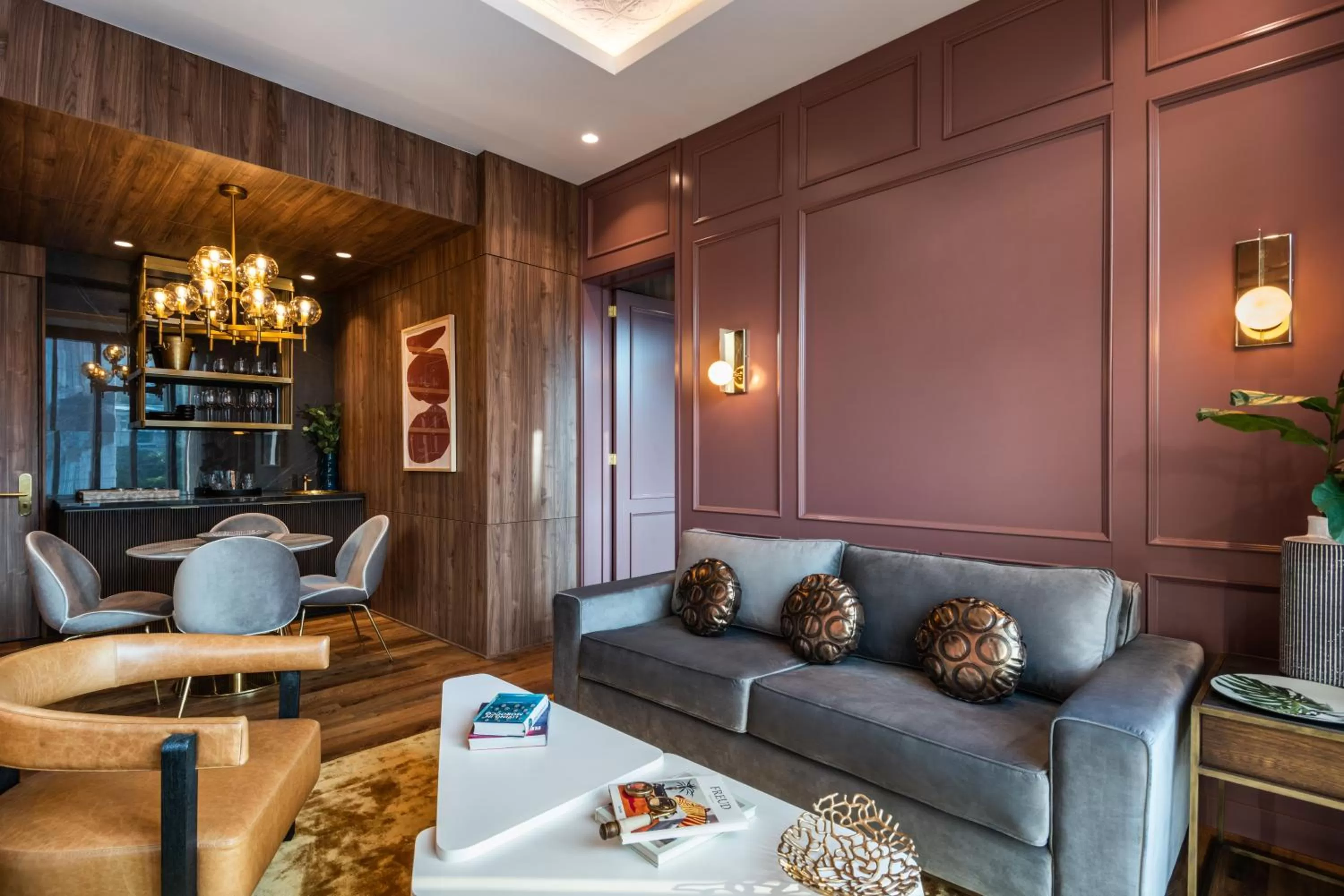 Living room in Hotel Marquee Medellín