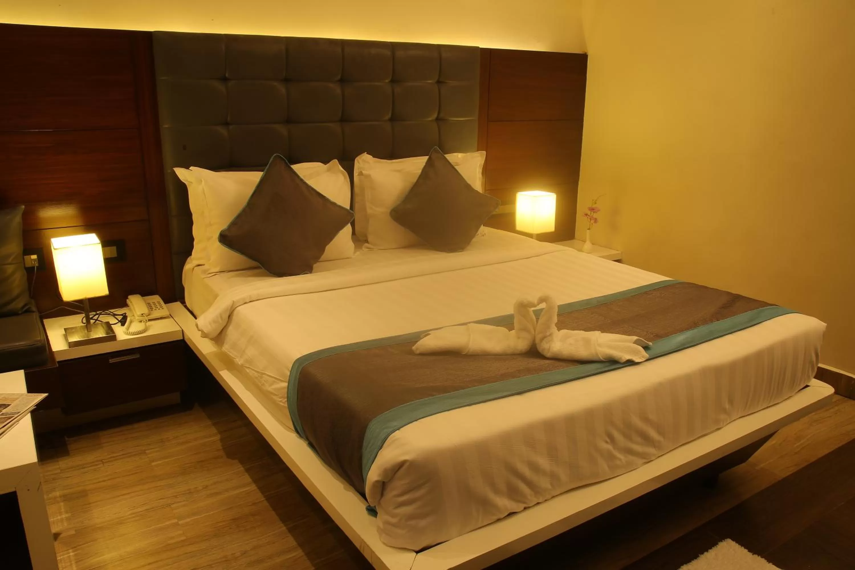 Bed in PARK SIGNATURE HOTELS - Royal Benza