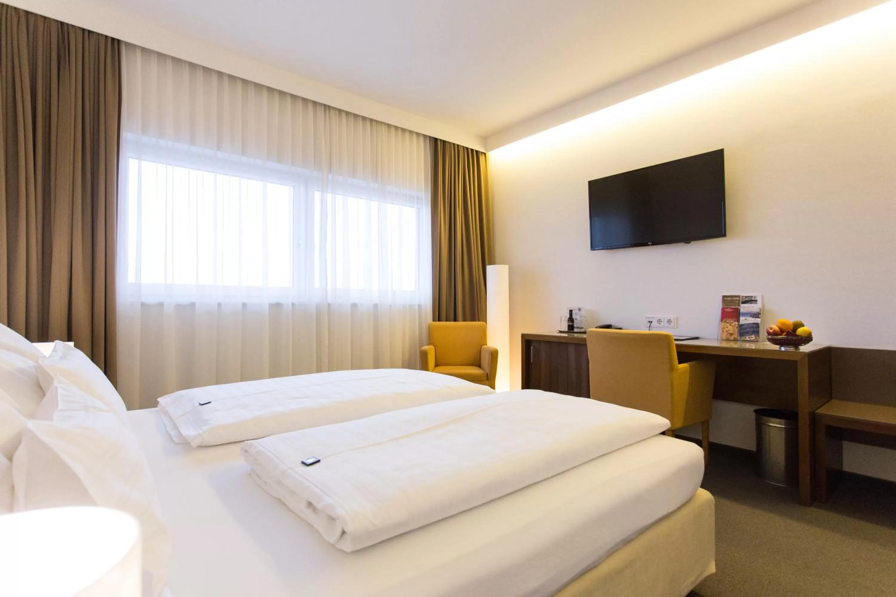 Bed in Hotel & Restaurant Christkindlwirt