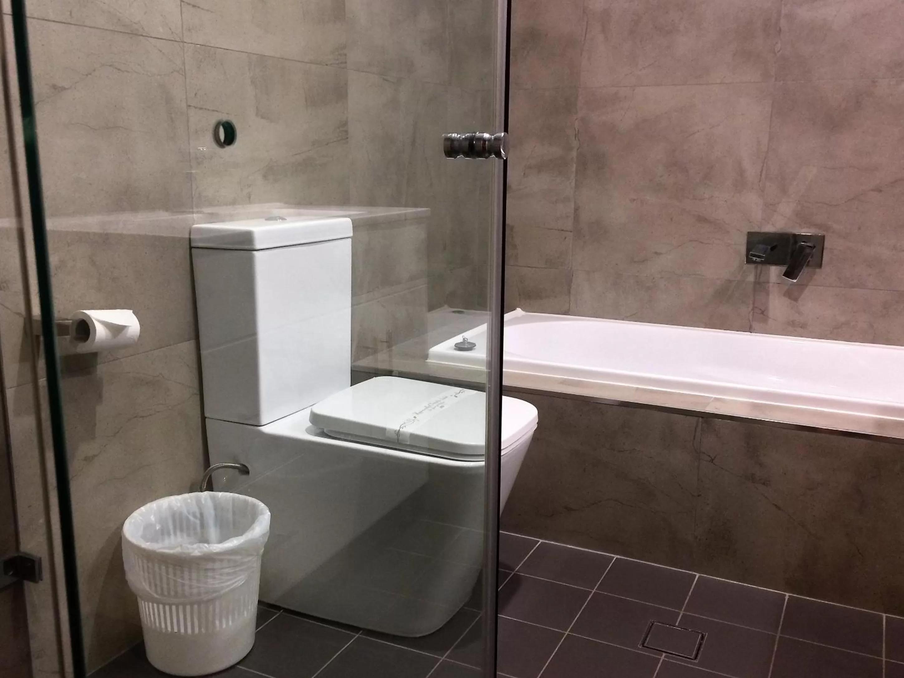 Bathroom in Town & Country Motor Inn