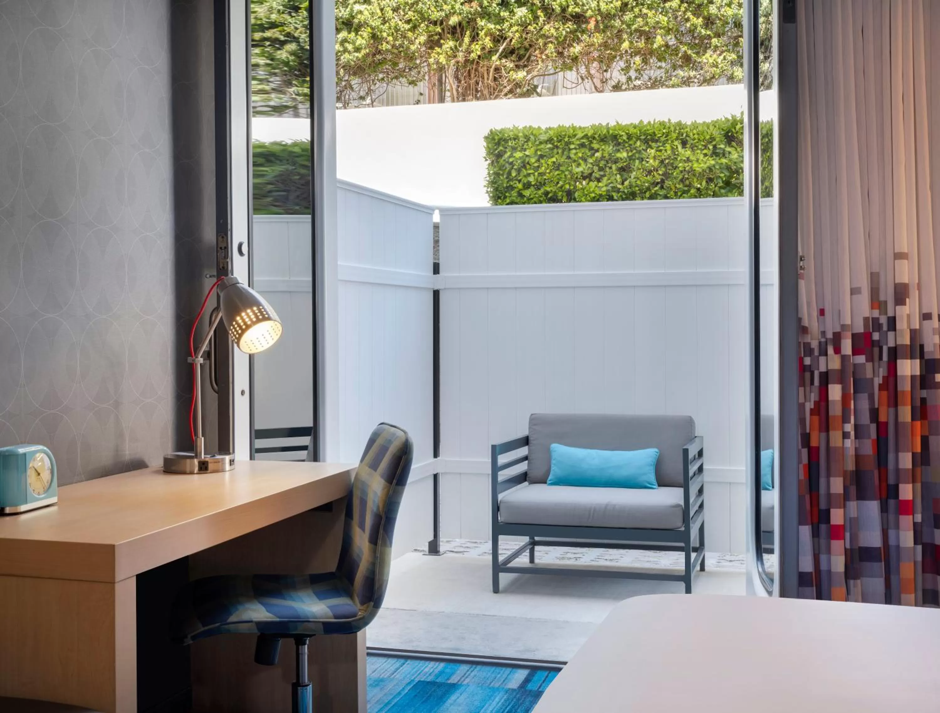 Patio in Aloft El Segundo - Los Angeles Airport