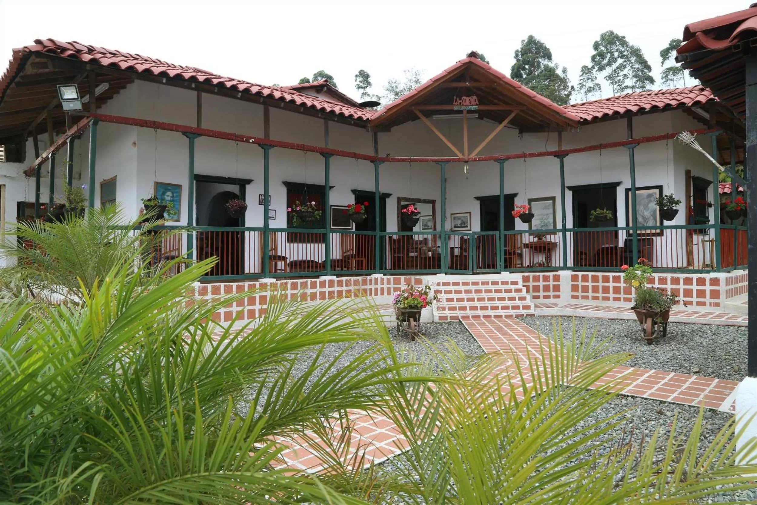 Property building in Finca Campestre La Adelita B&B