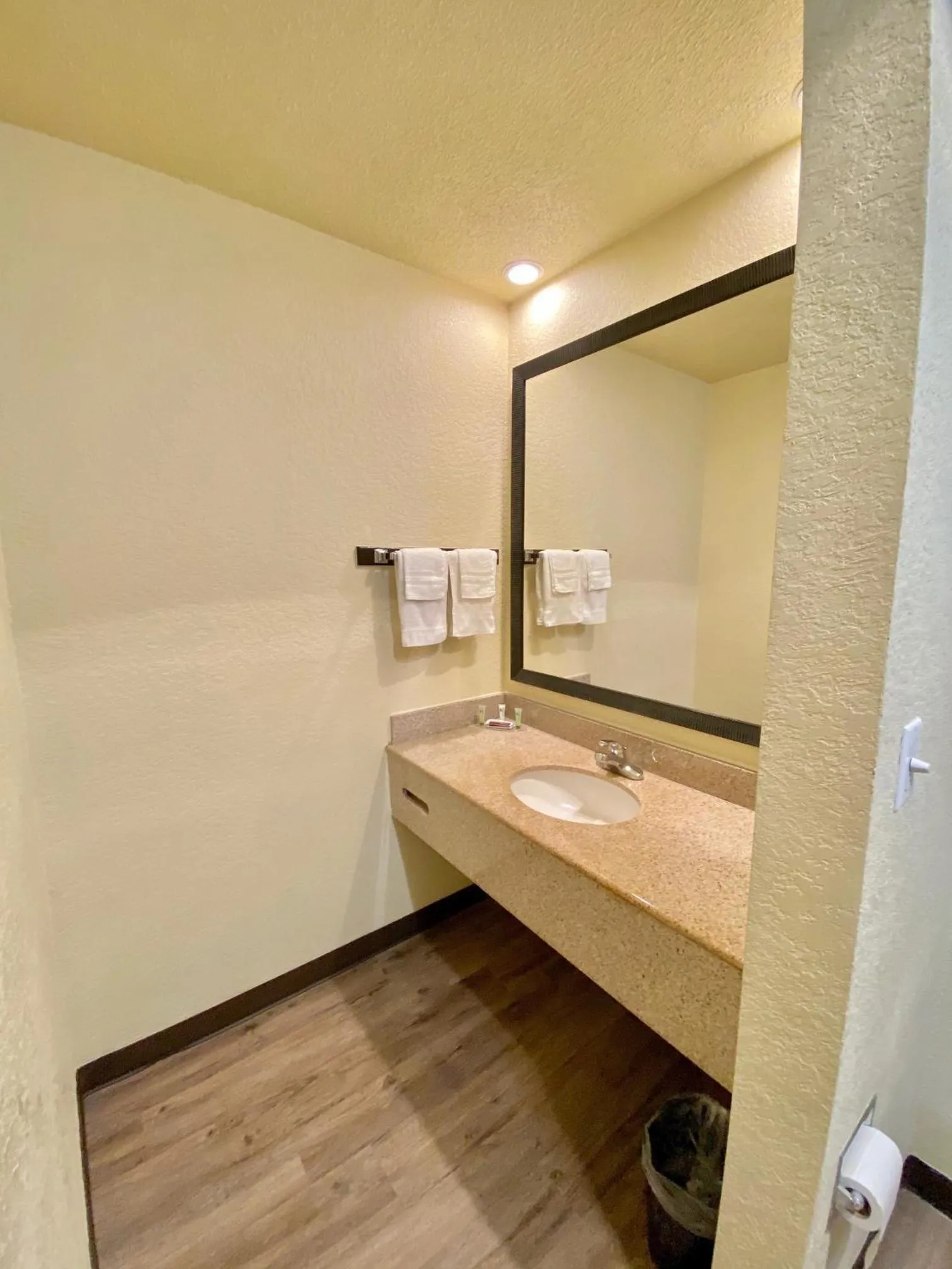 Bathroom in Travelers Inn Elizabeth City