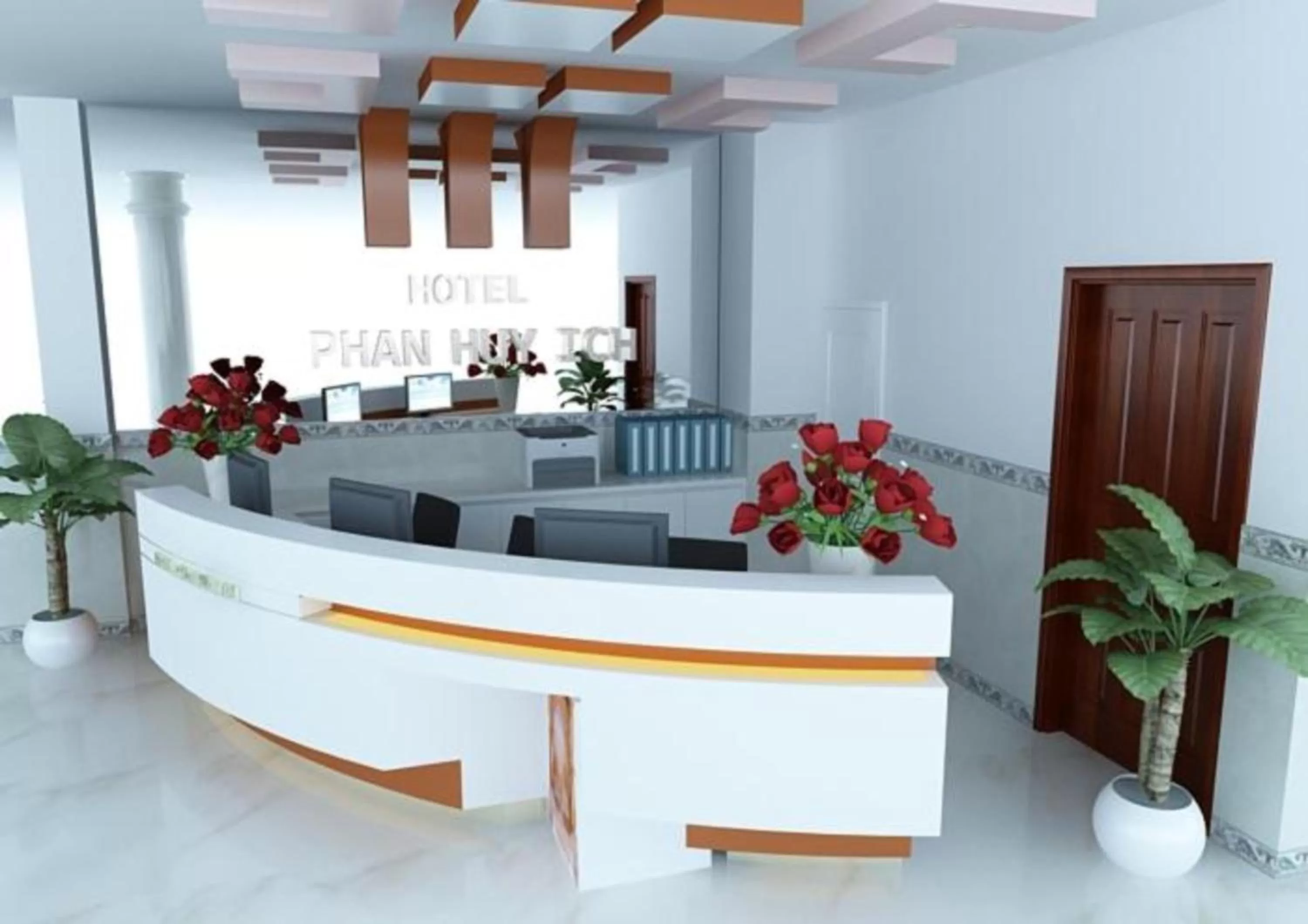 Property building in Thien Phu Hotel