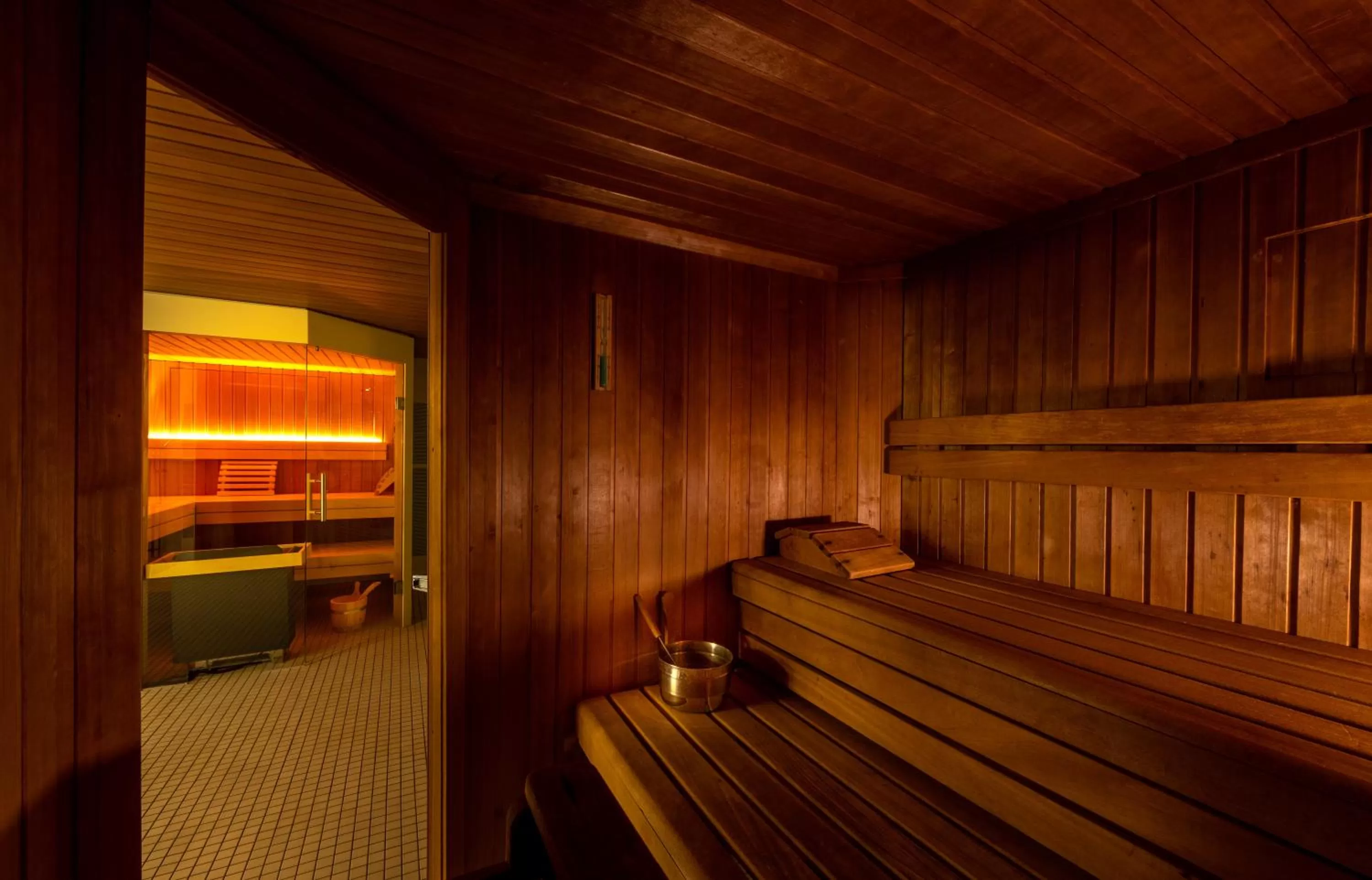 Sauna in Hotel Am Kurpark Späth