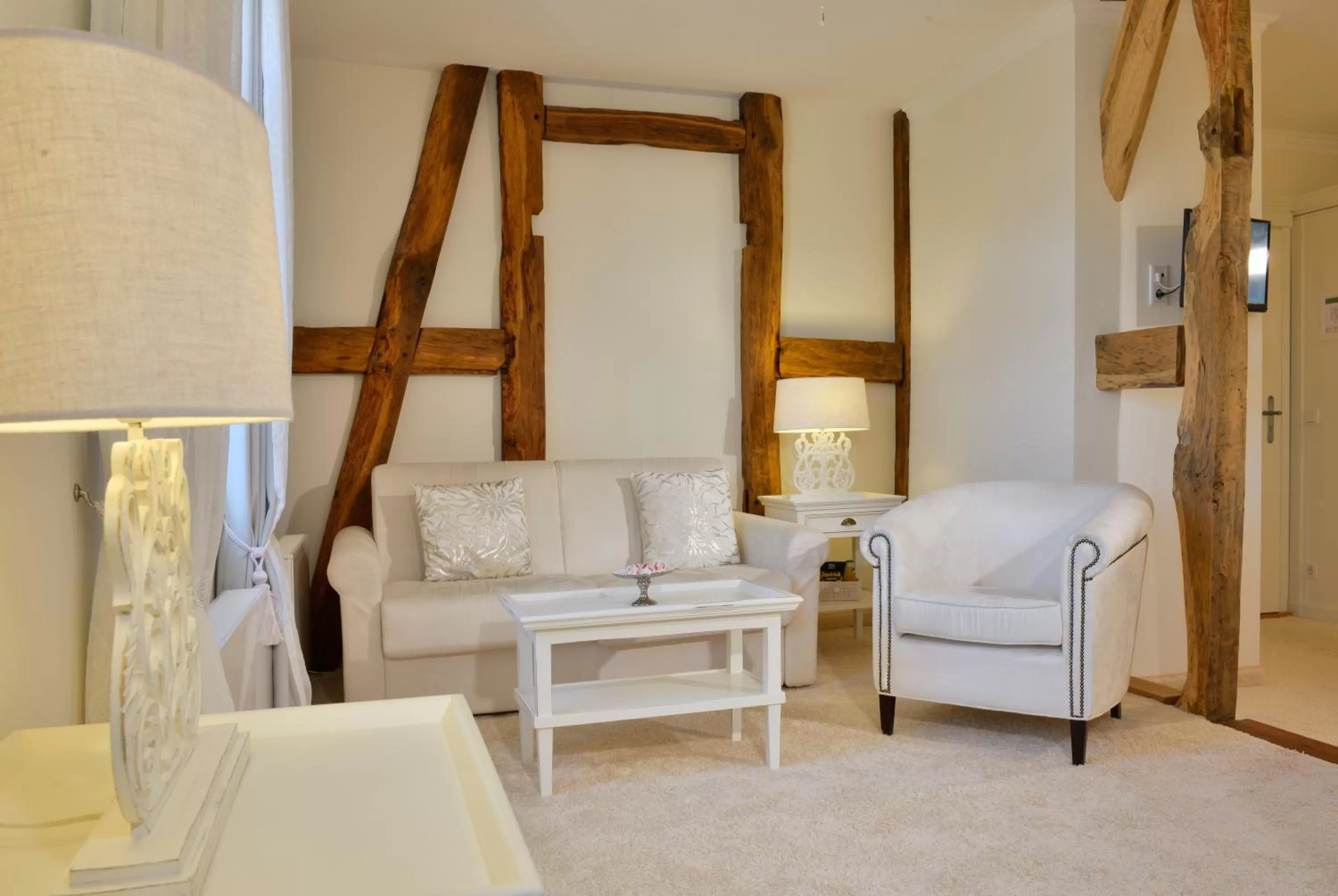 Seating area in Hotel Alte Schule