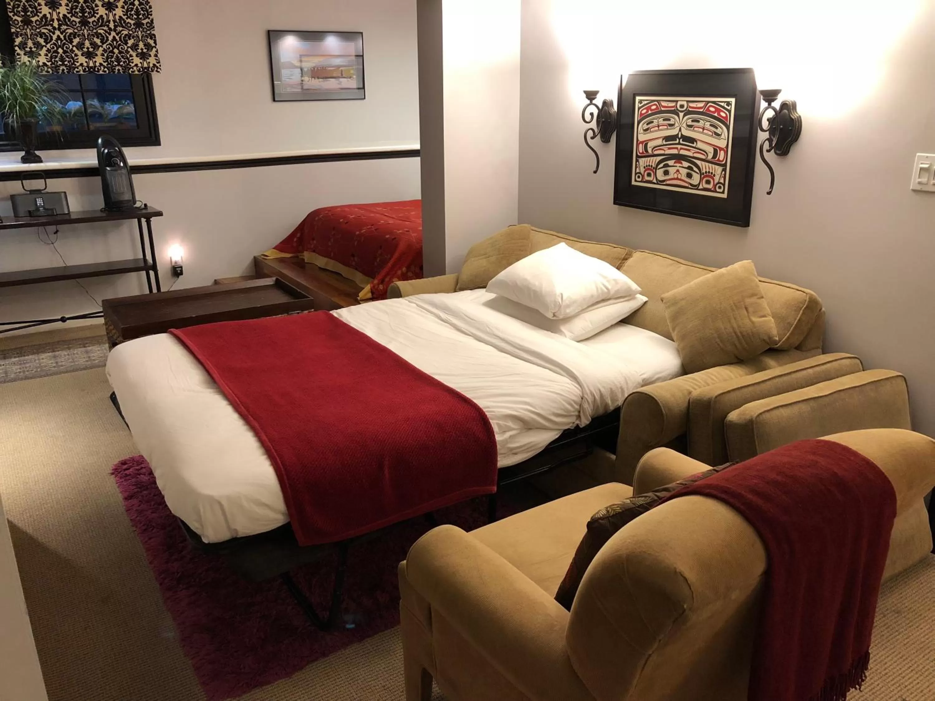 Bed in Barclay House Bed and Breakfast