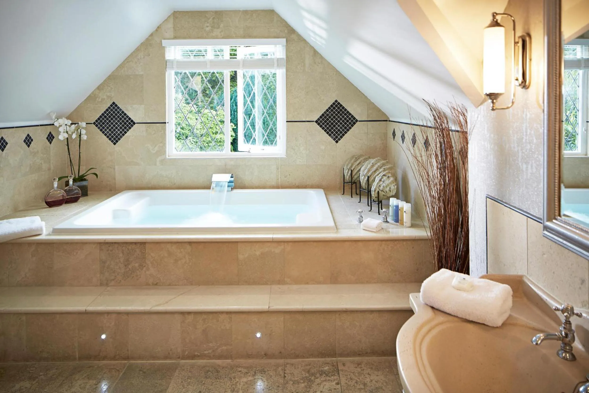 Bathroom in Rowhill Grange Hotel & Utopia Spa
