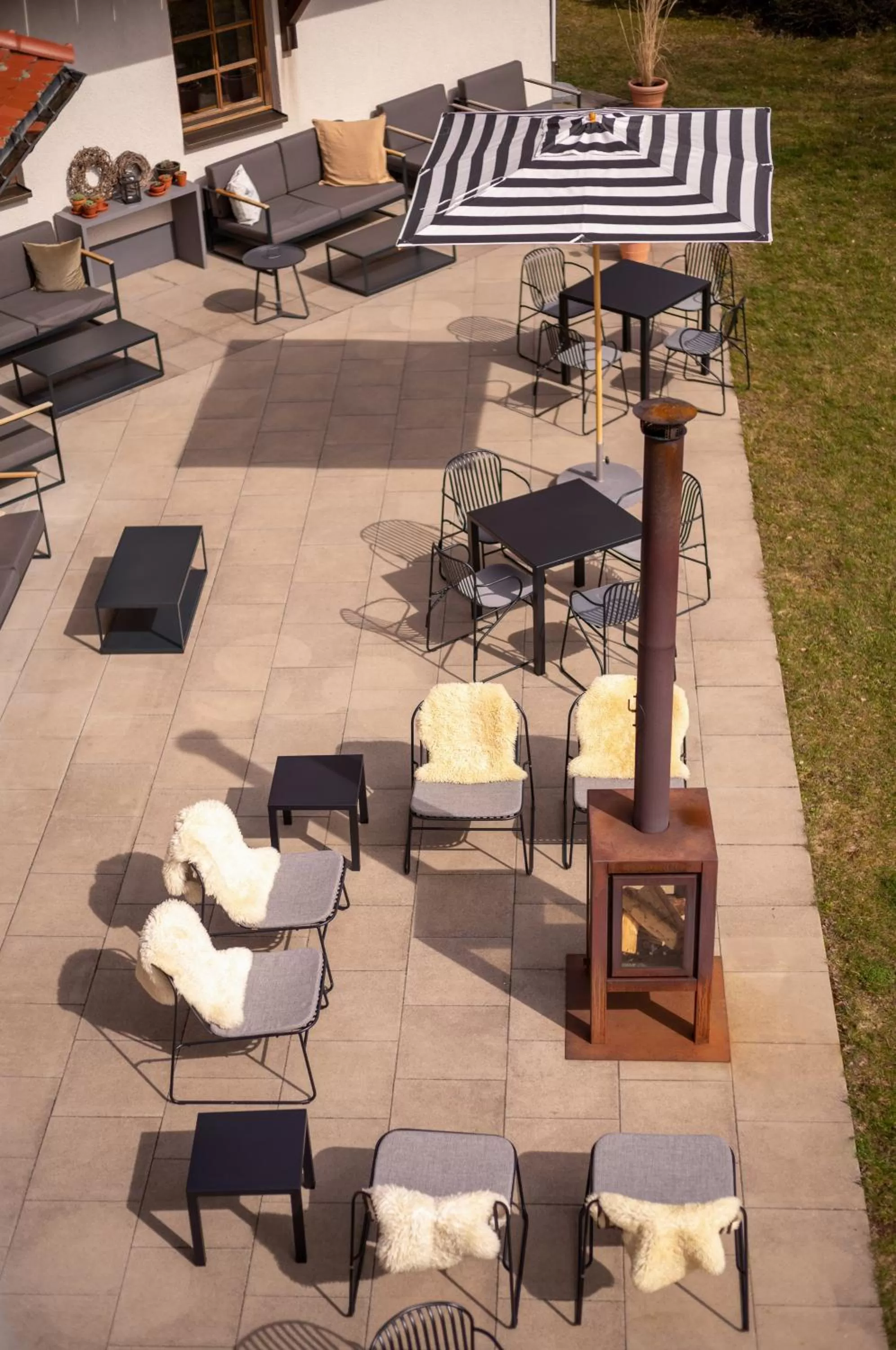 Patio in Der Hirschen