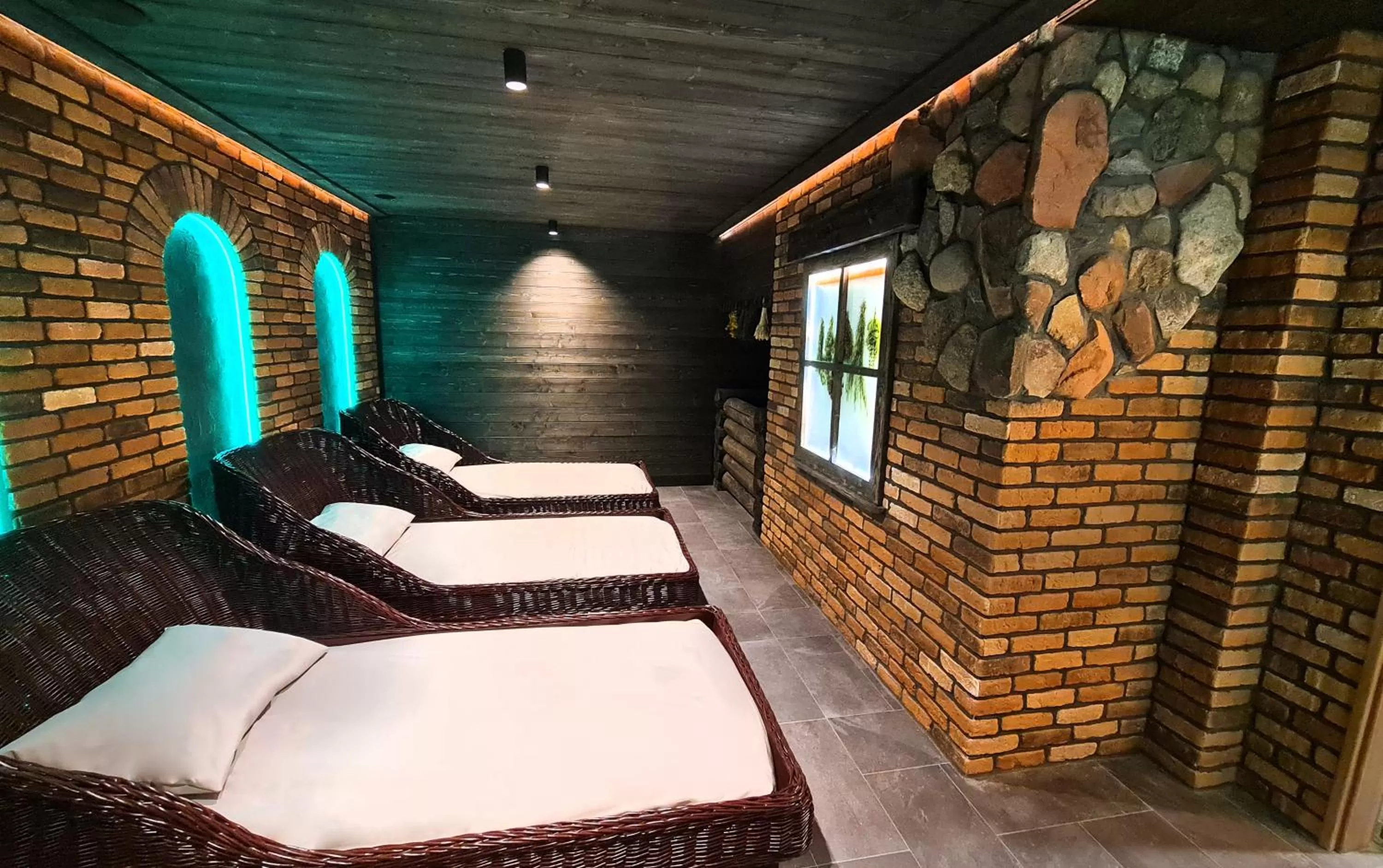 Sauna in Hotel Zamek Ryn