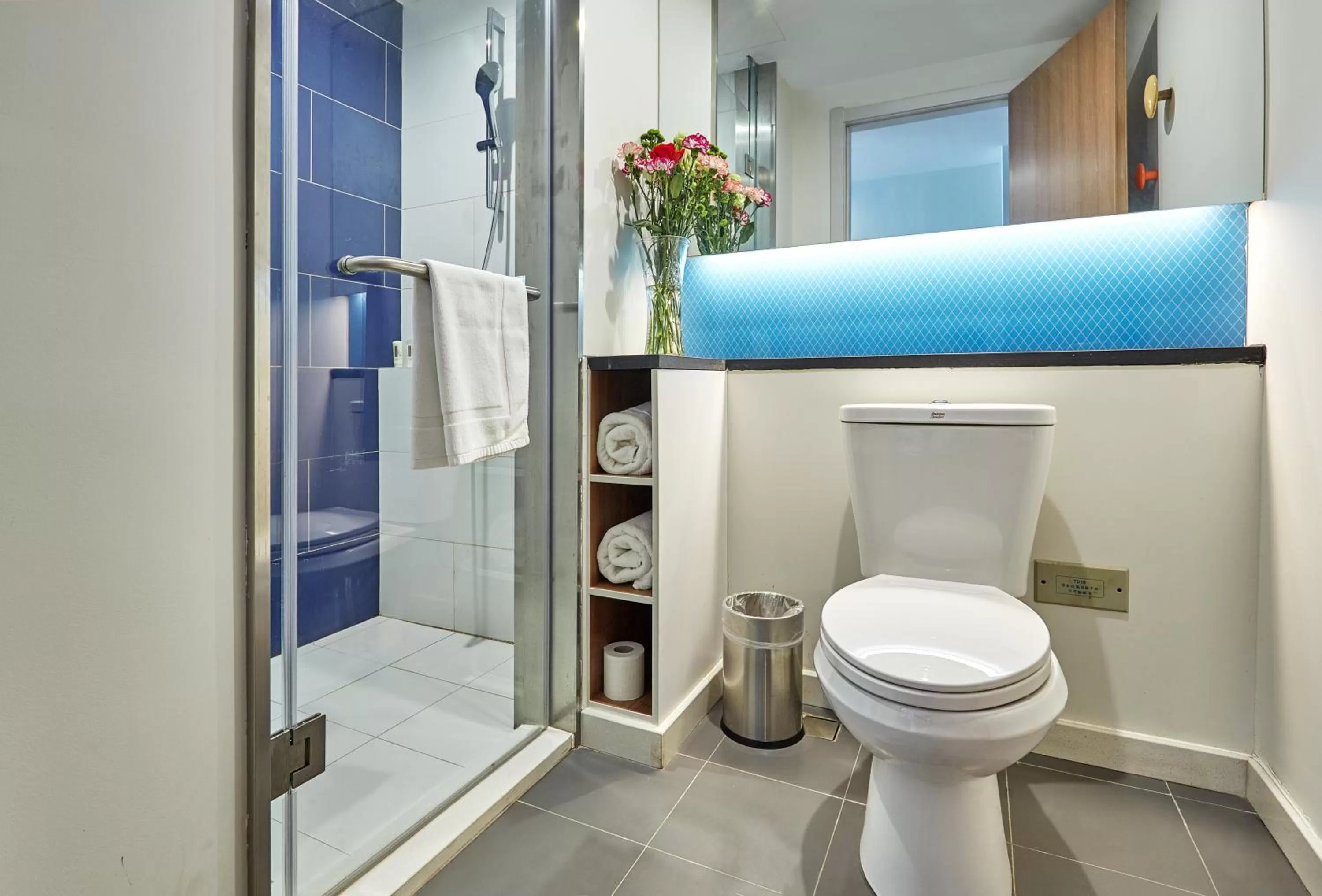 Bathroom in Holiday Inn Express Nanjing Xuanwu Lake by IHG