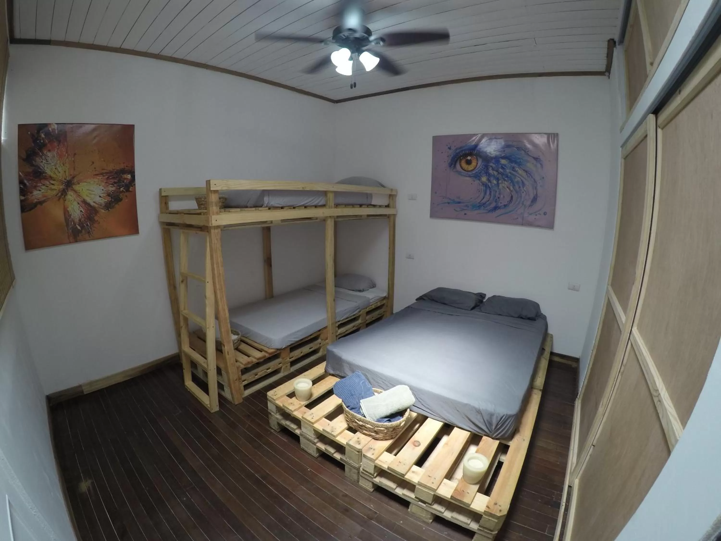 Bed in Hotel Cortez Azul