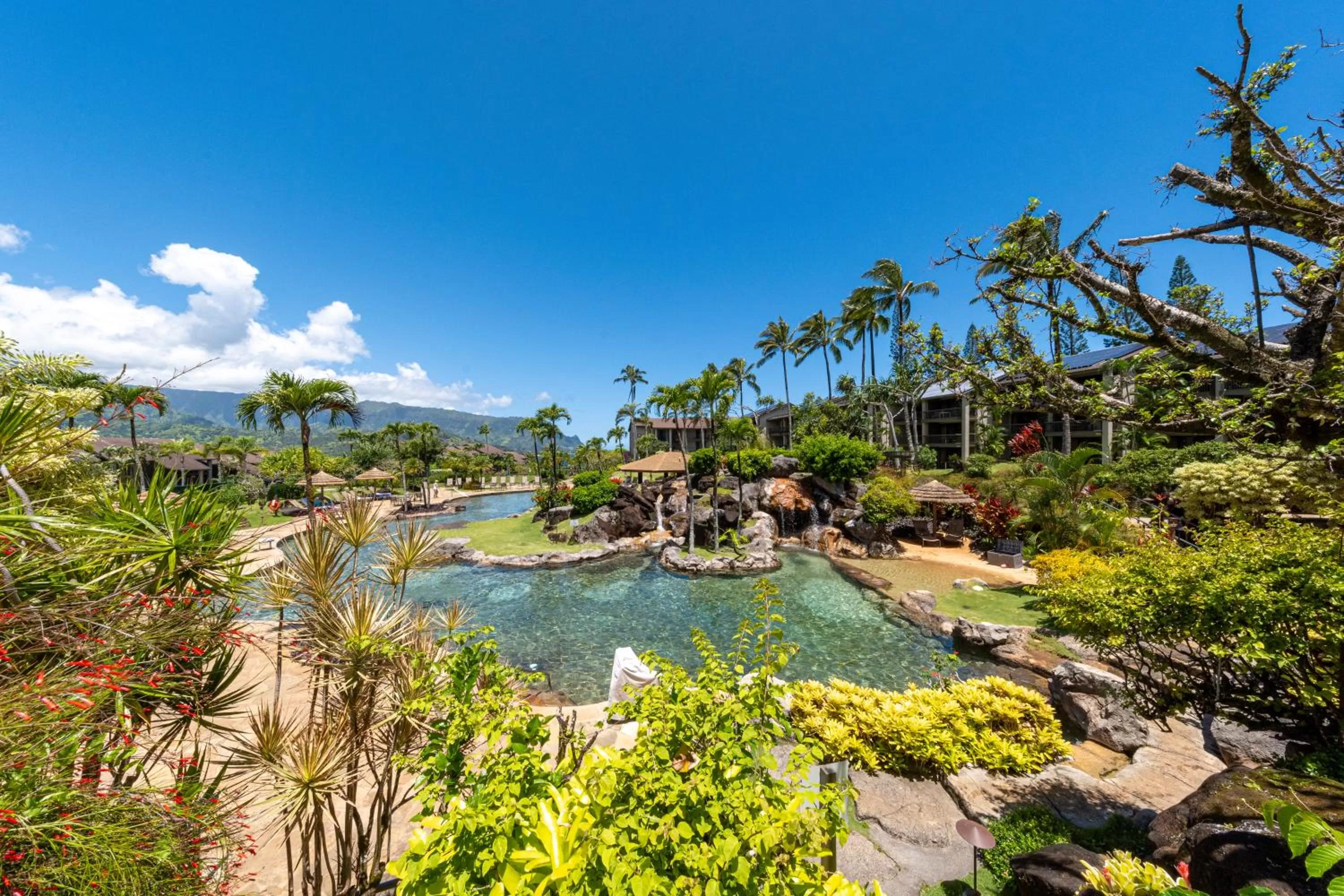 Swimming pool in Hanalei Bay Resort