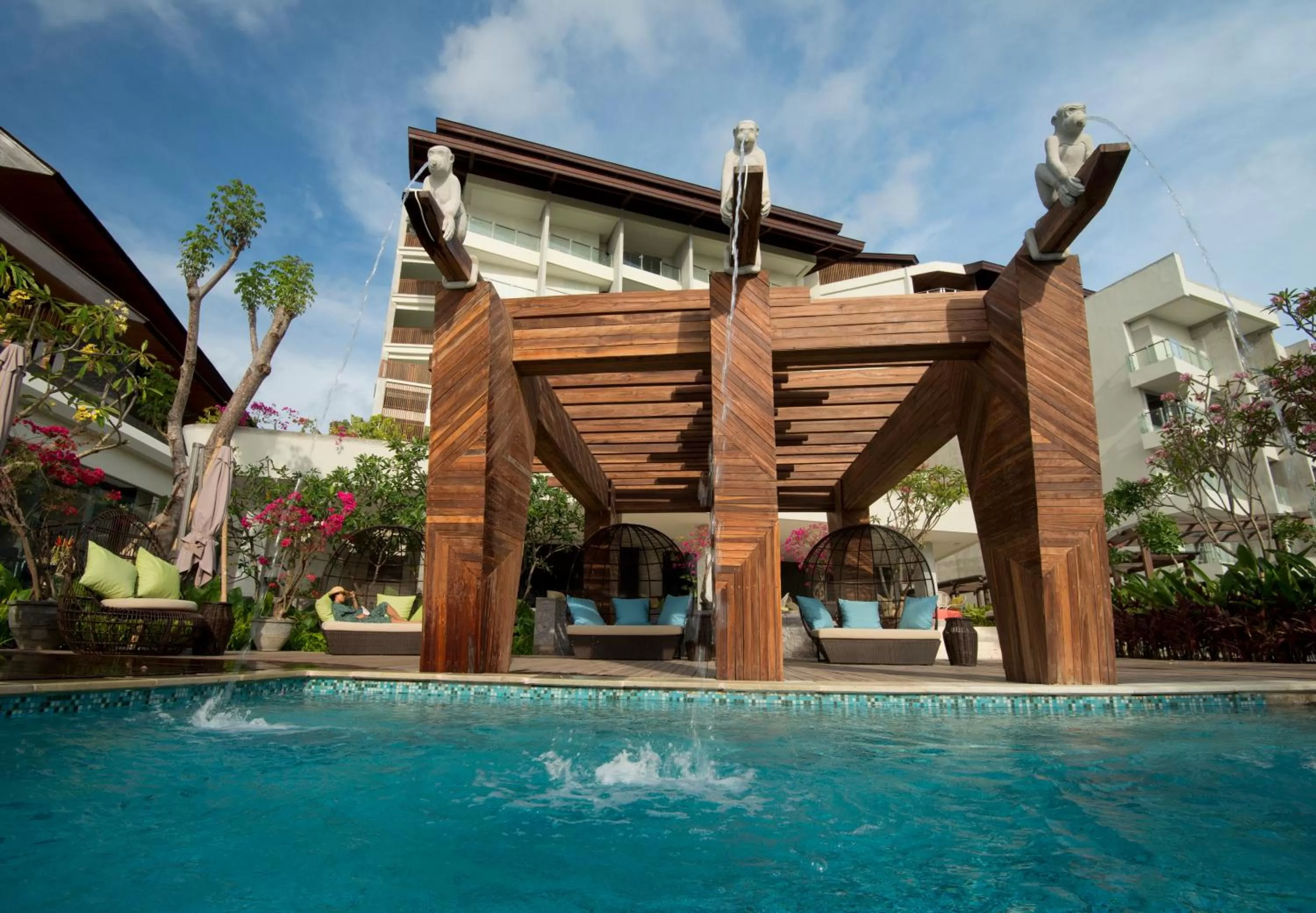 Swimming pool in RIMBA by AYANA Bali