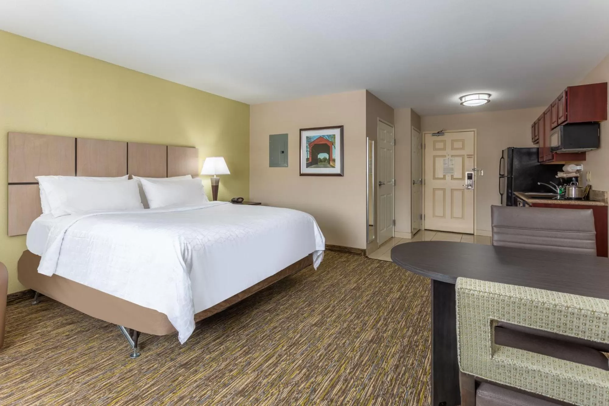 Bed in Candlewood Suites South Bend Airport by IHG