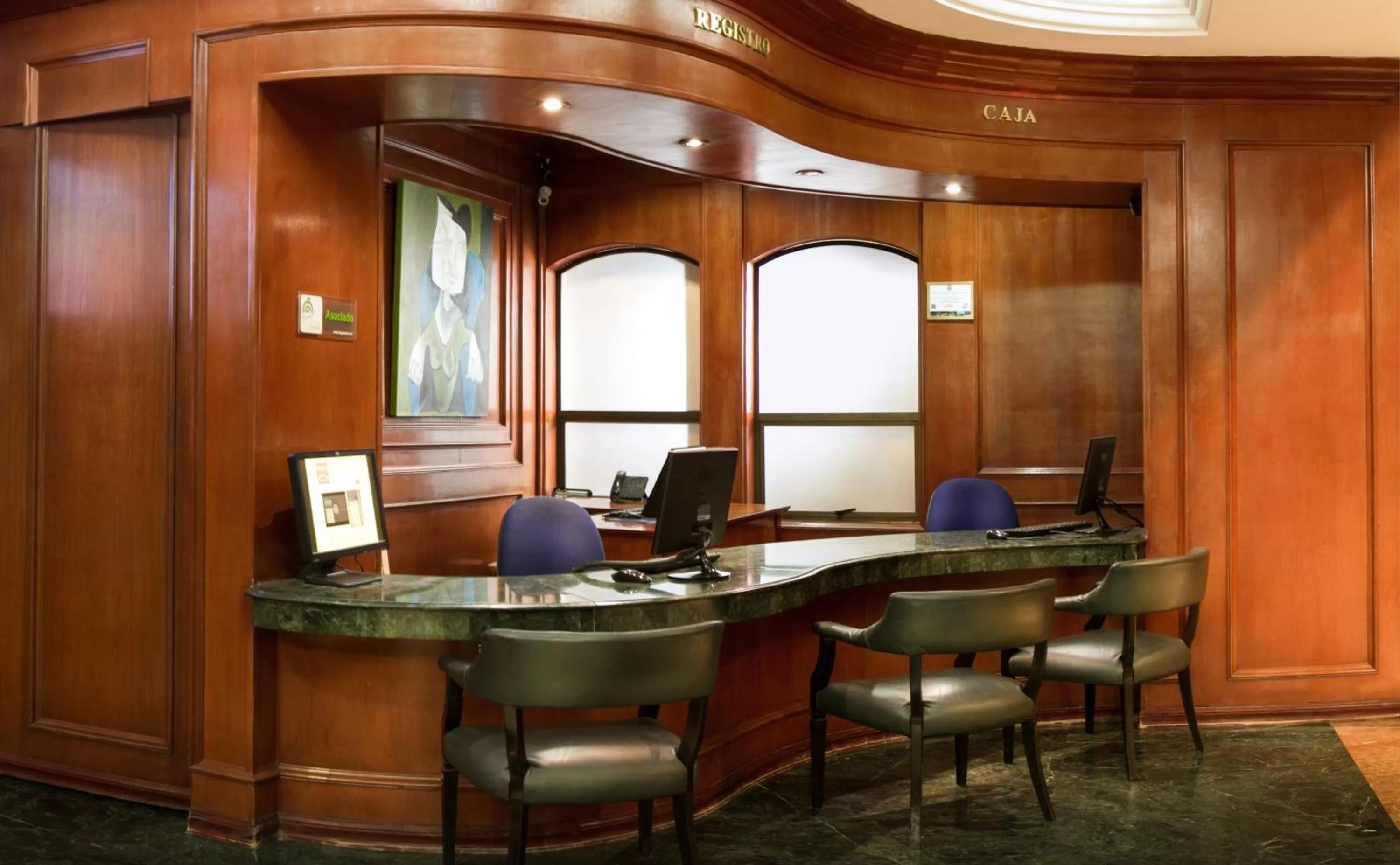 Lobby or reception in Santafe Boutique Hotel